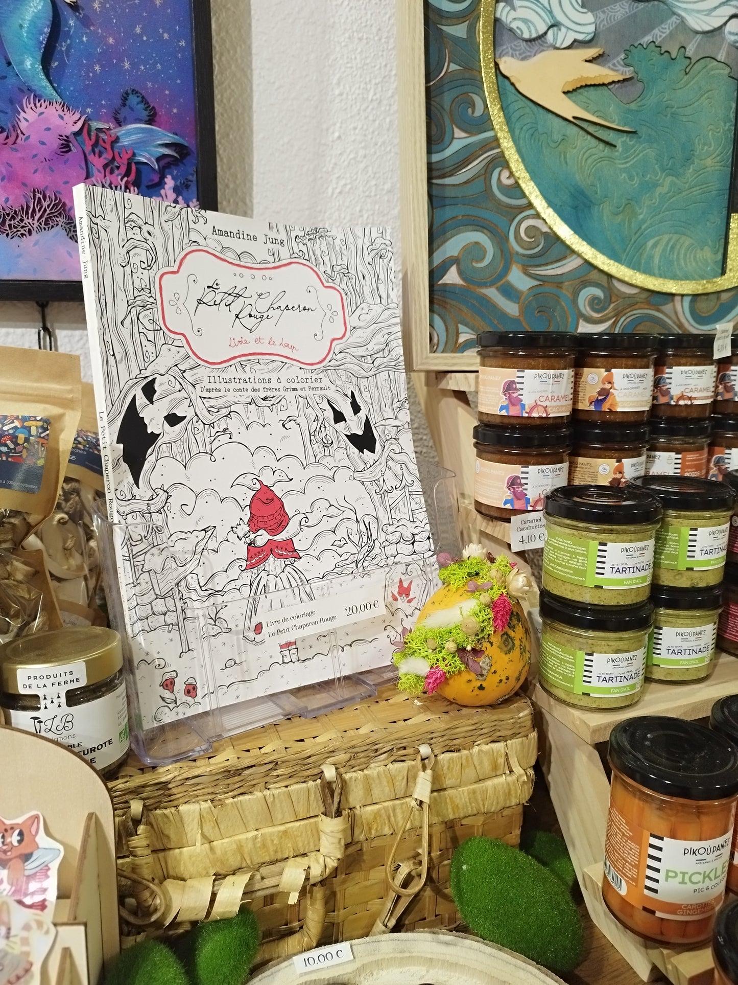 Livre de coloriage - Le petit chaperon Rouge