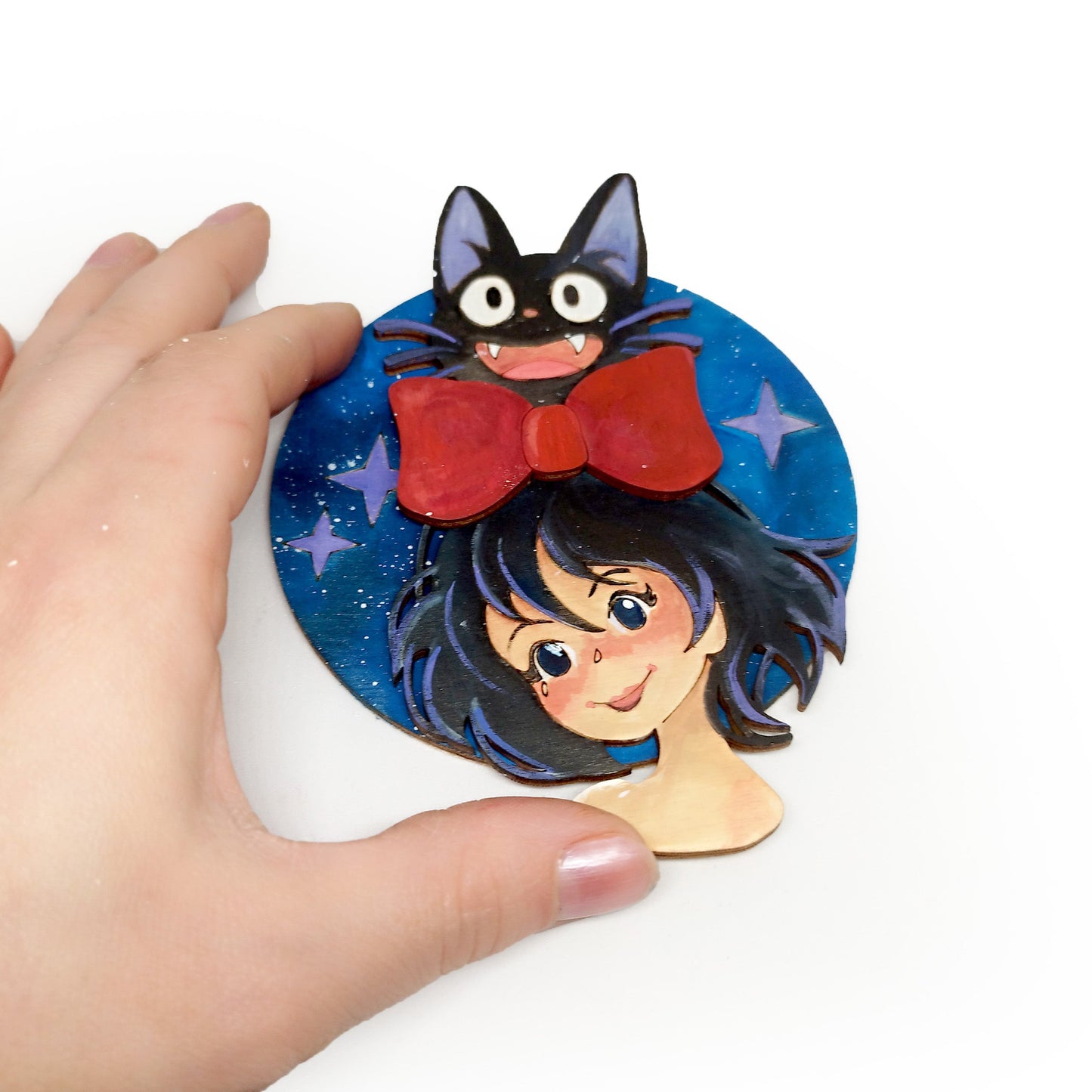 Kit Magnet DIY Kiki et son chat Jiji