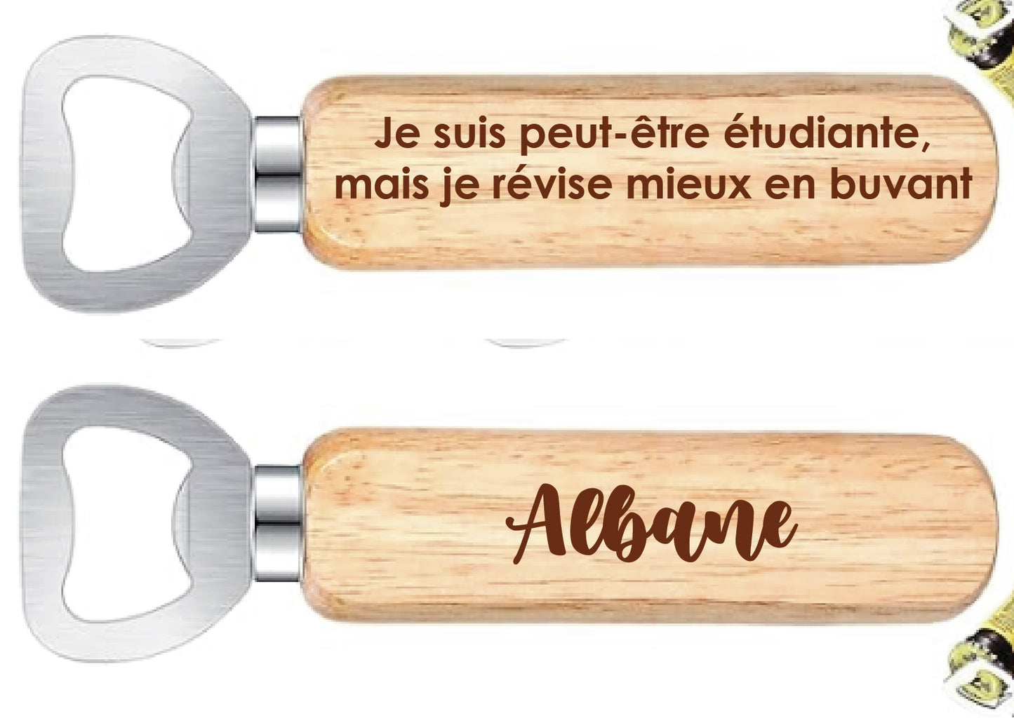Décapsuleur à personnaliser