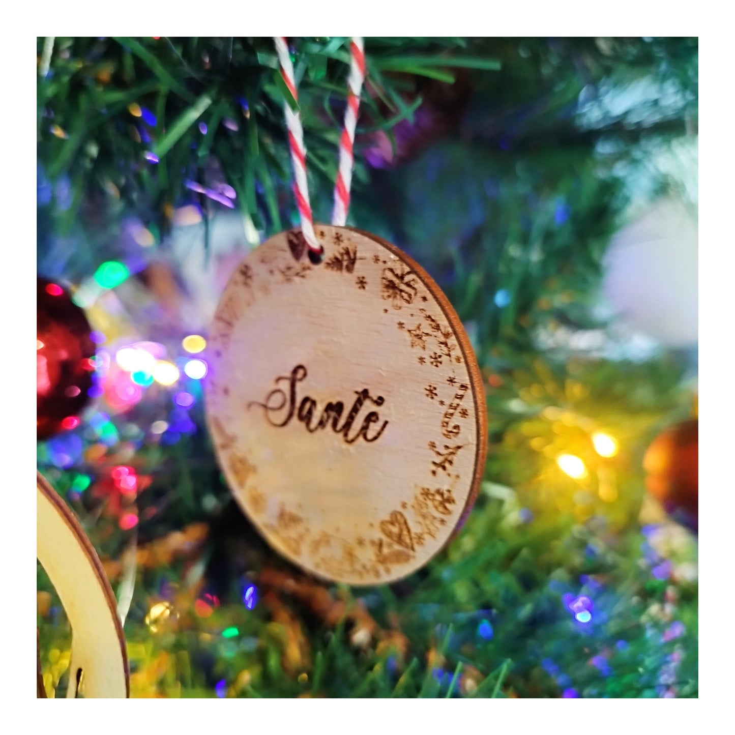 Boules de Noël à messages