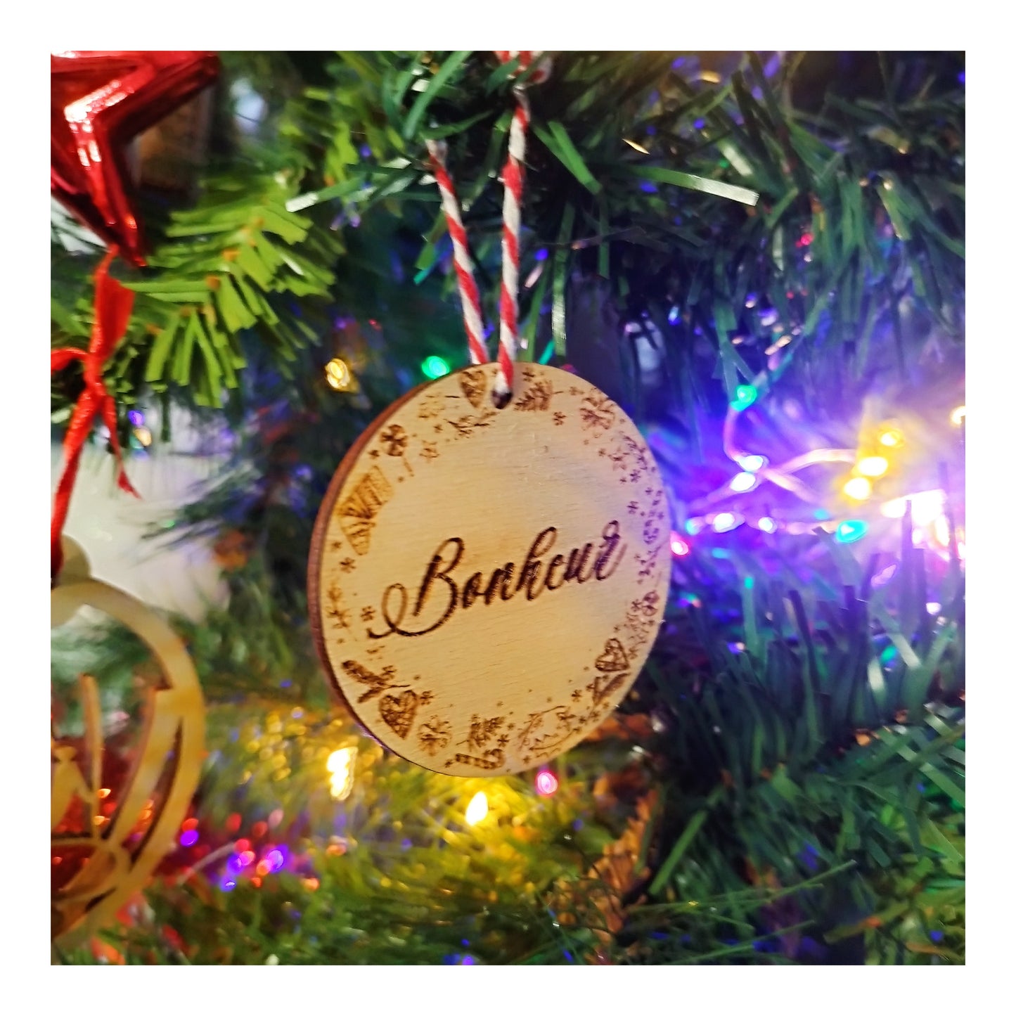 Boules de Noël à messages