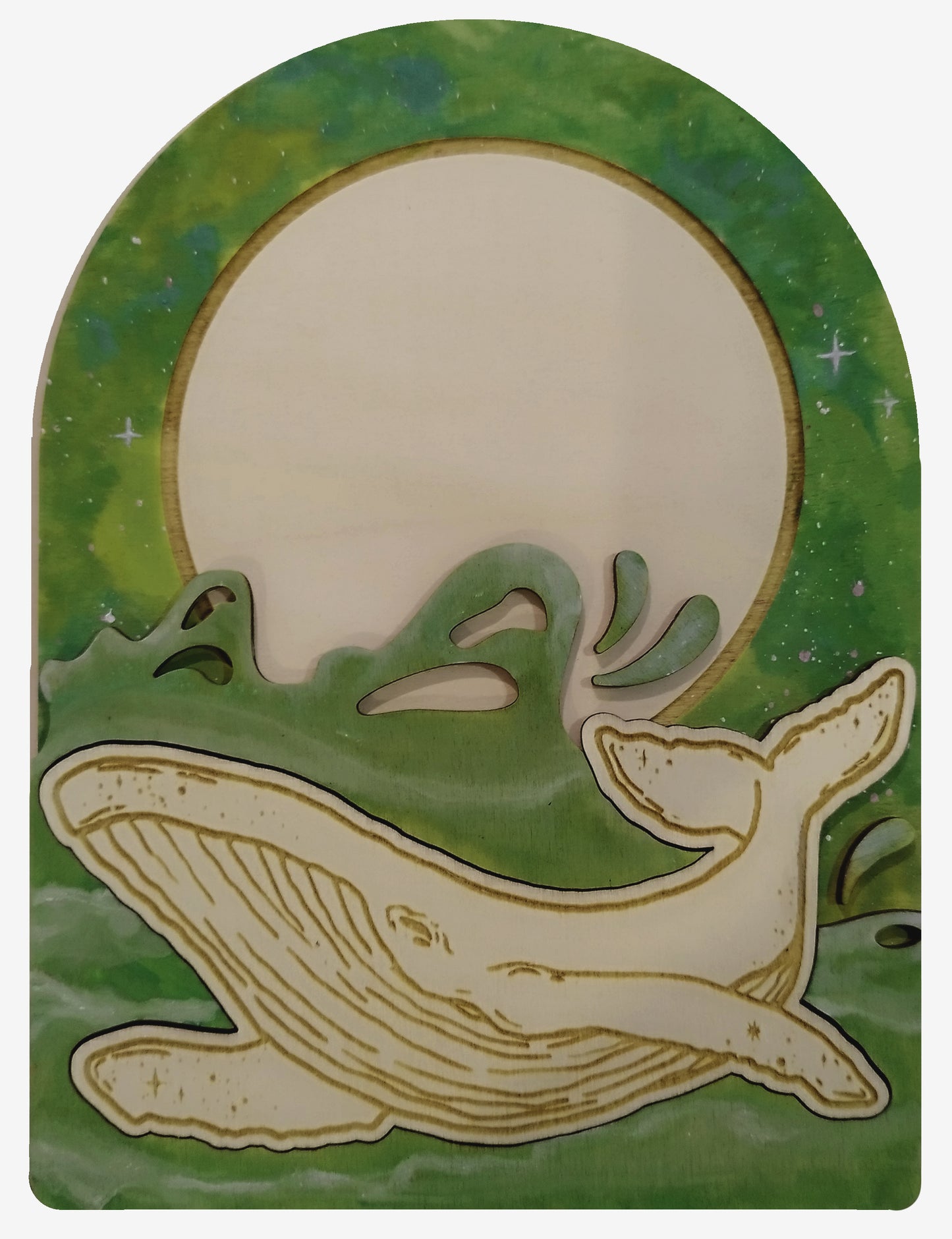 Baleine galaxie verte