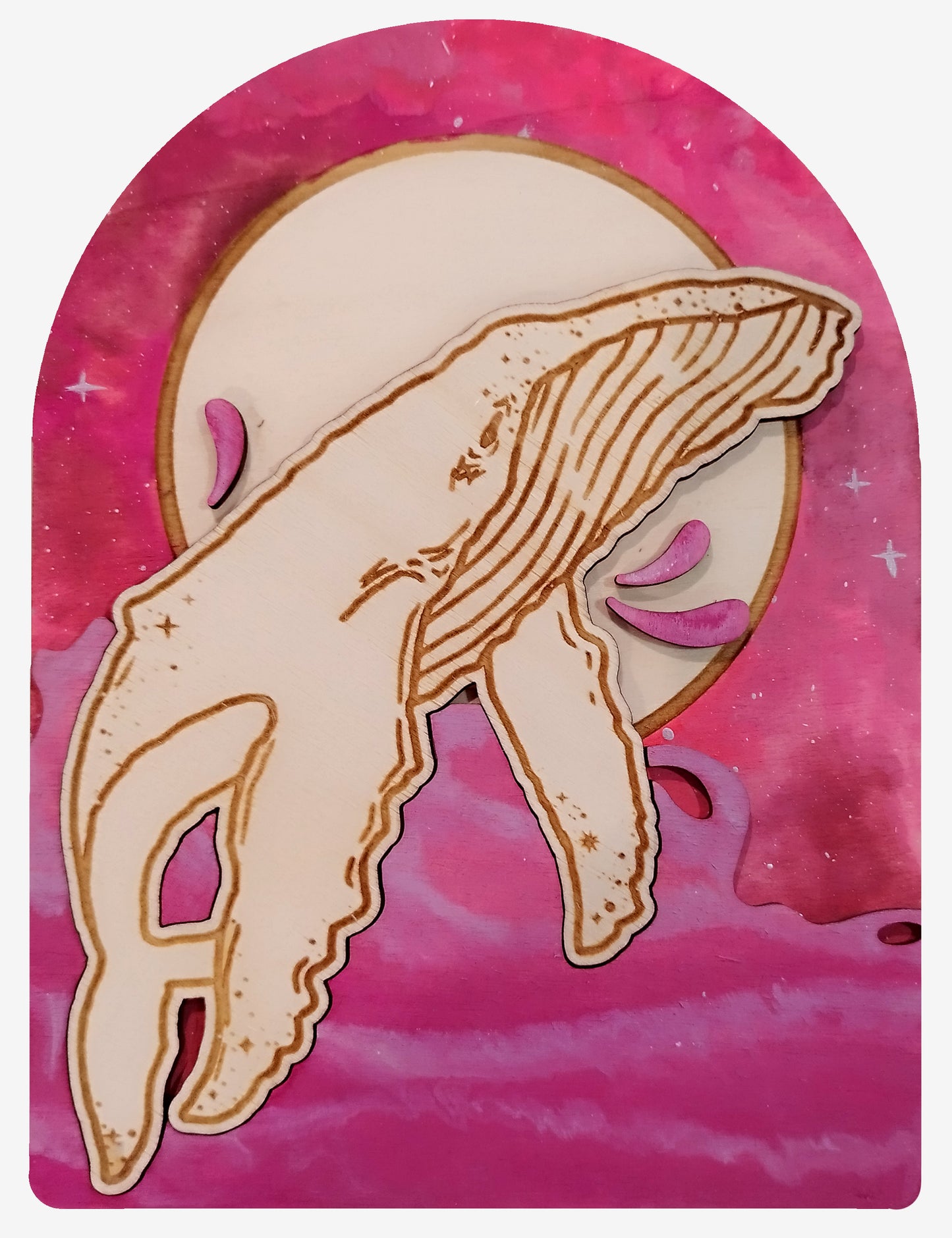 Baleine galaxie Rose