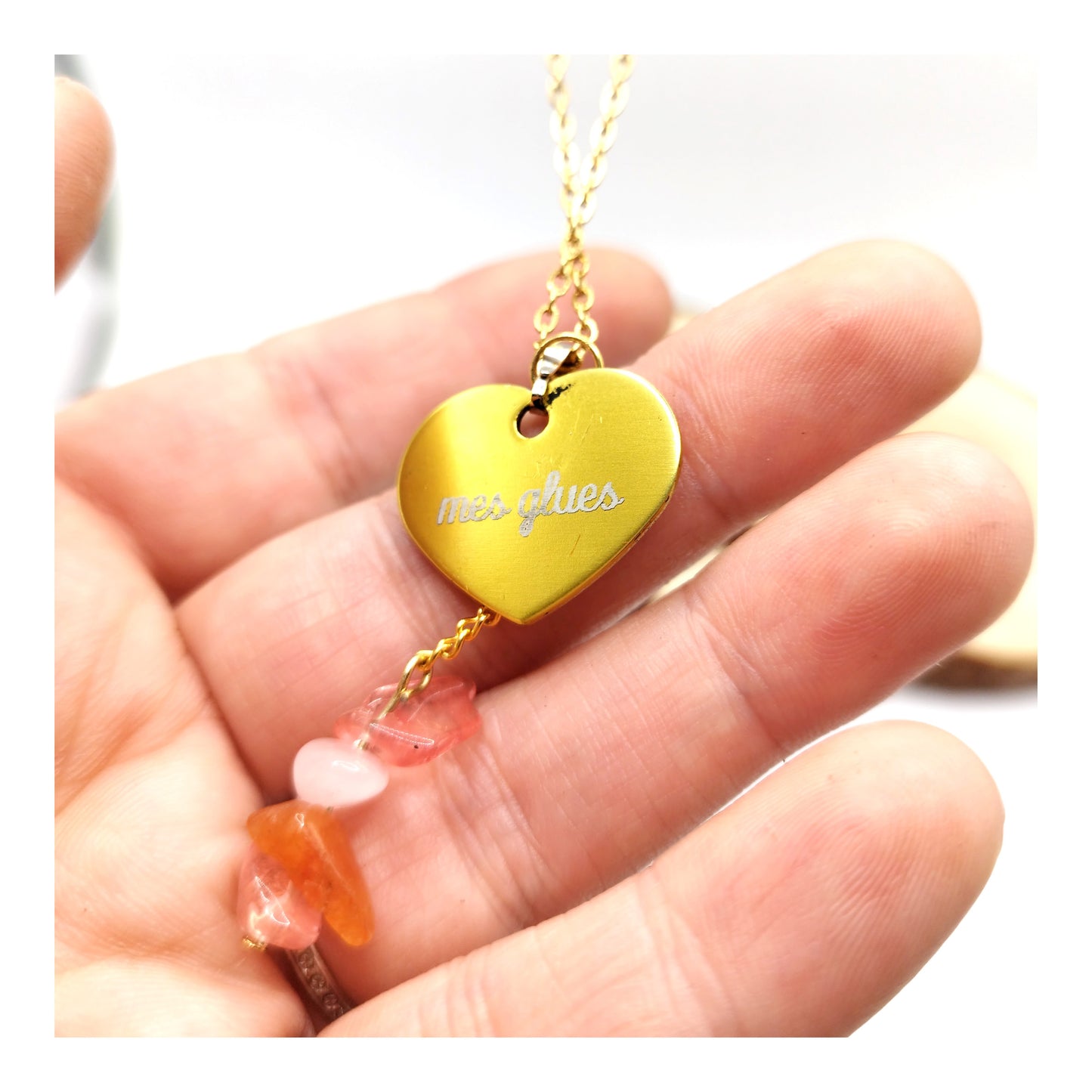 Collier mon petit coeur