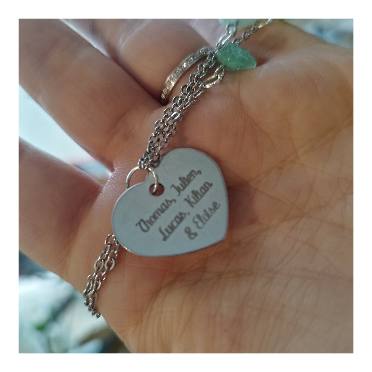 Collier mon petit coeur