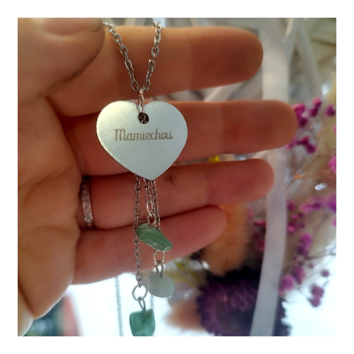 Collier mon petit coeur
