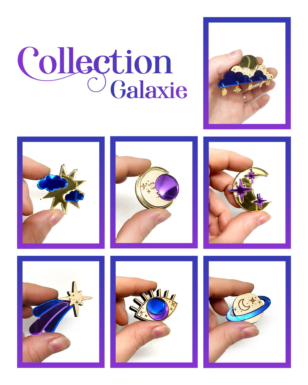 Pin's Collection Galaxie ✨