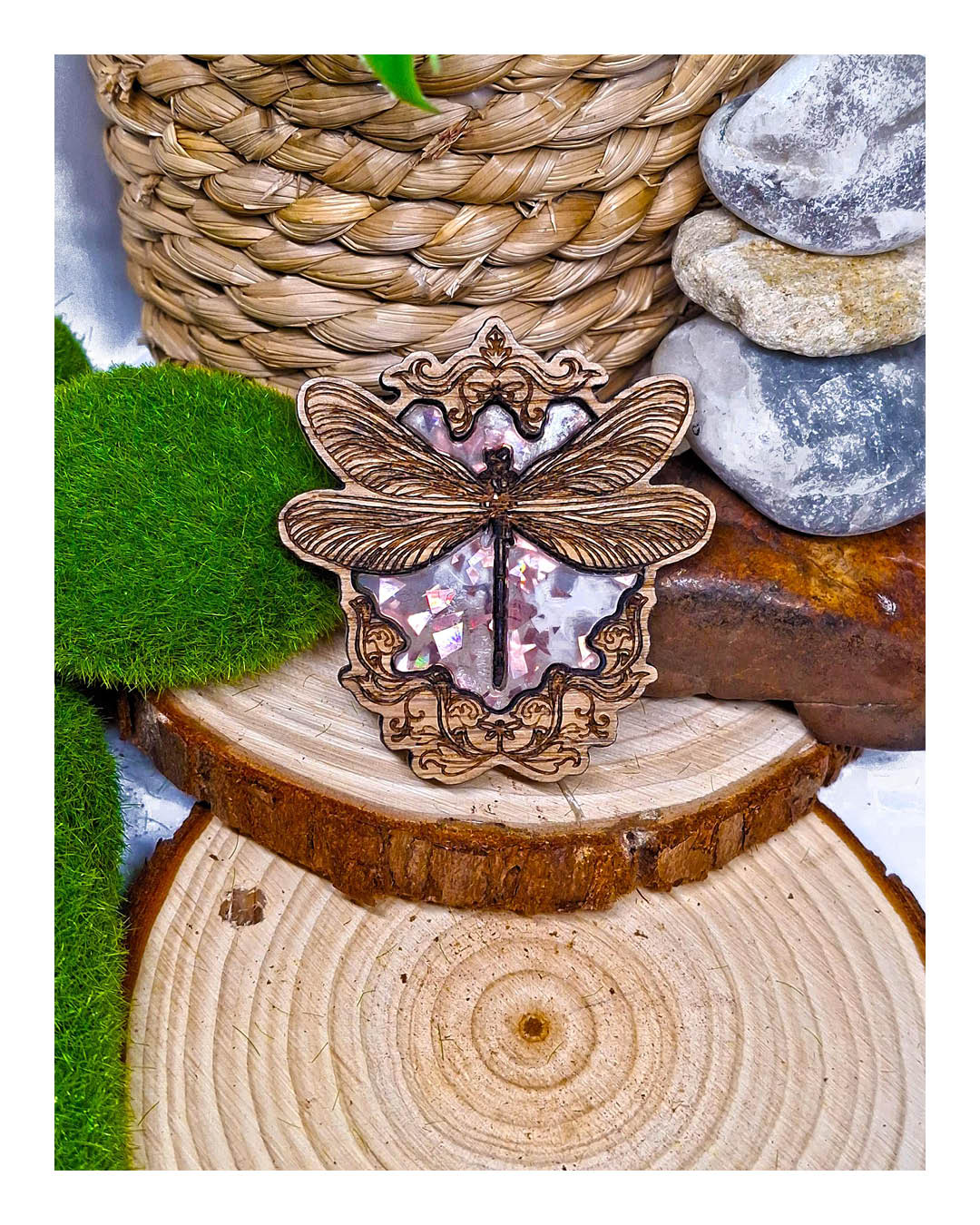 Broche Libellule