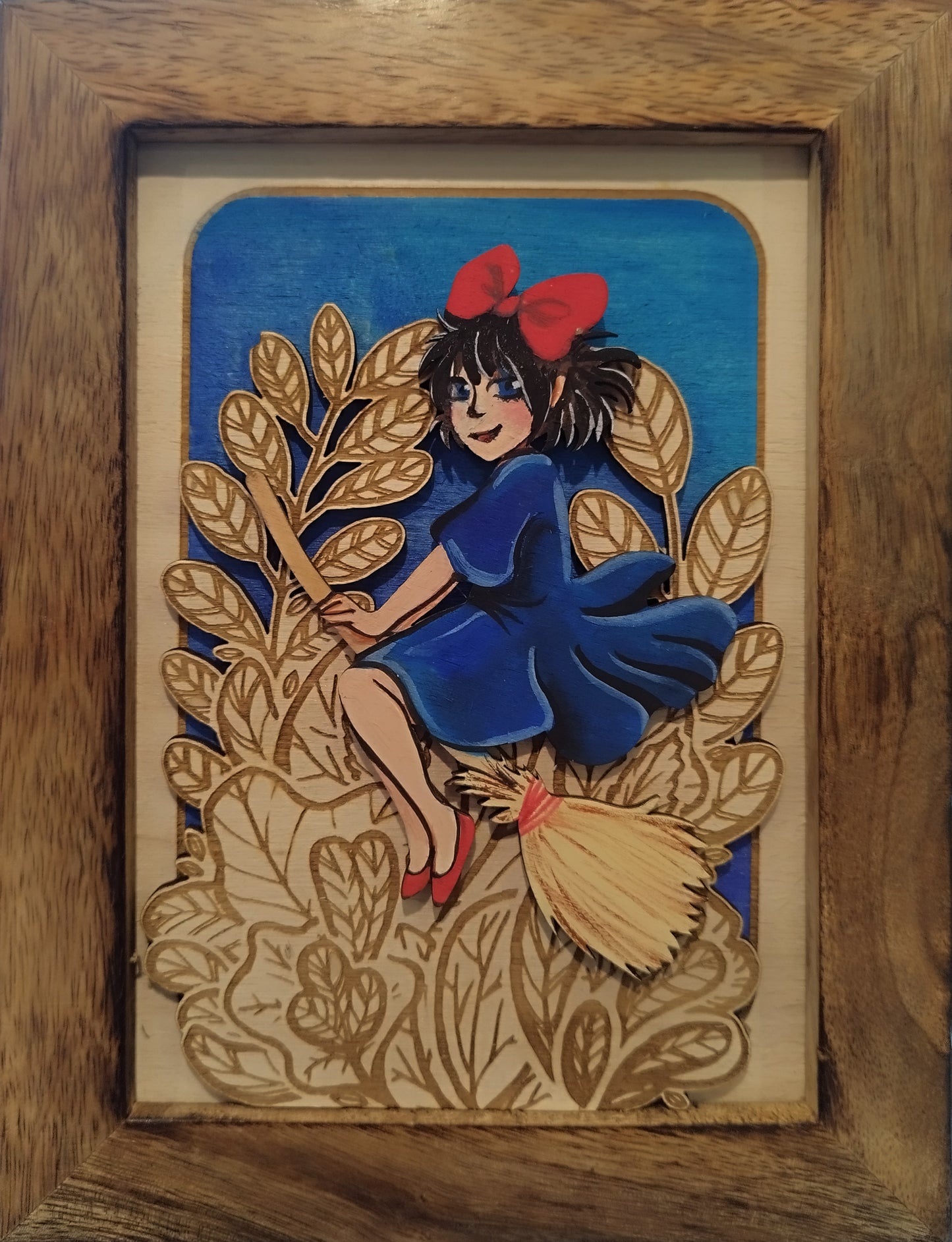 Cadre Kiki la petite sorcière