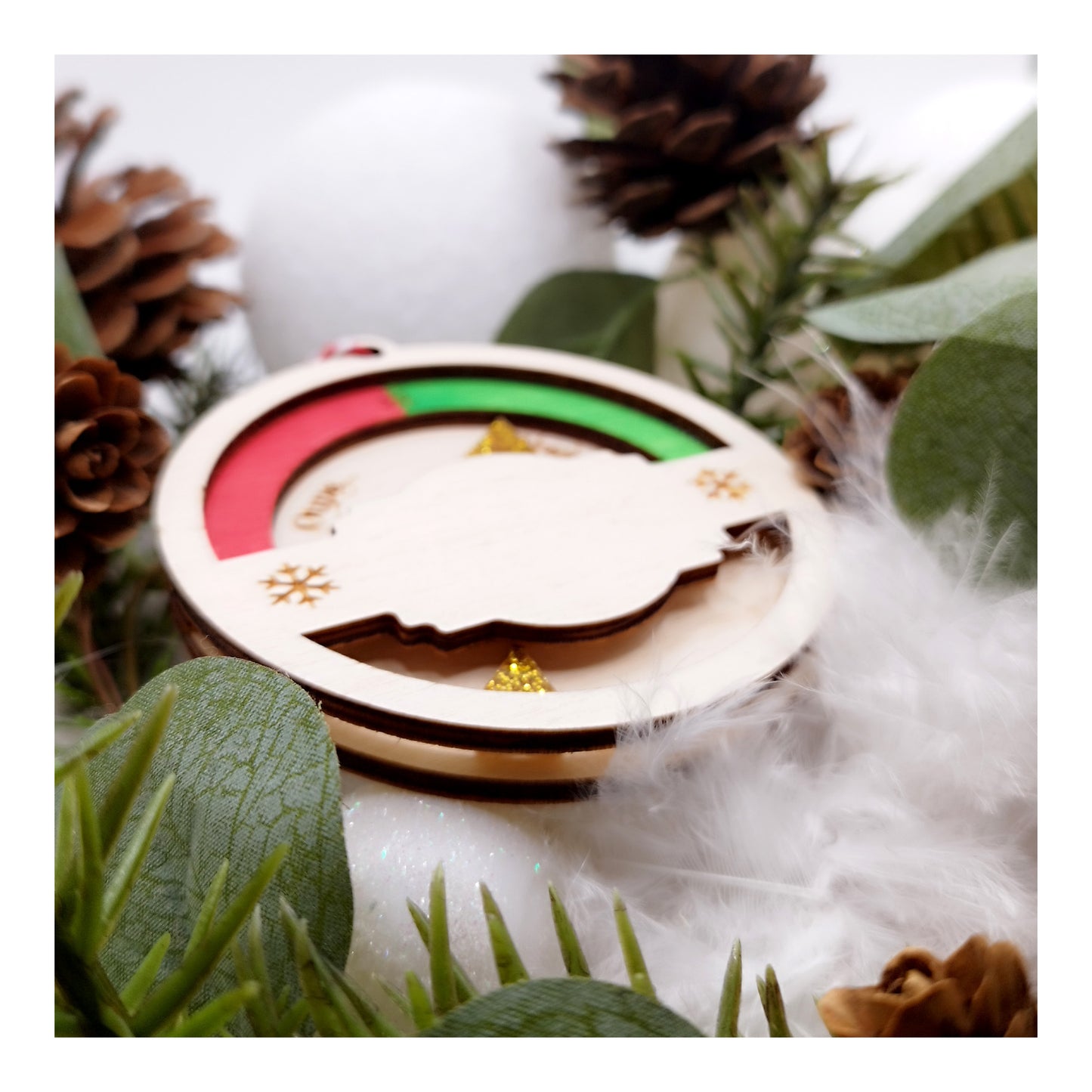 Boule de Noël détection de bêtise du Père Noël