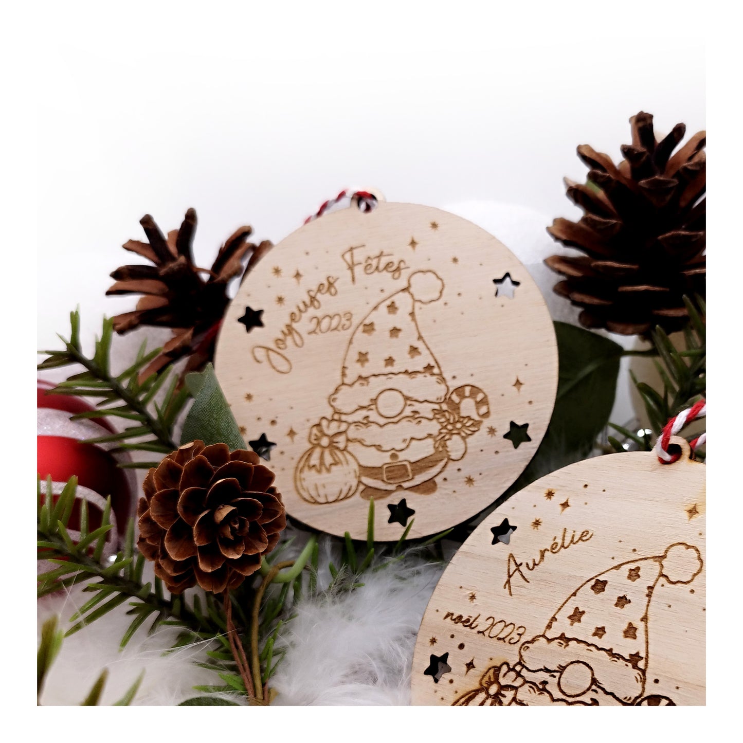 Boules de Noël Lutin