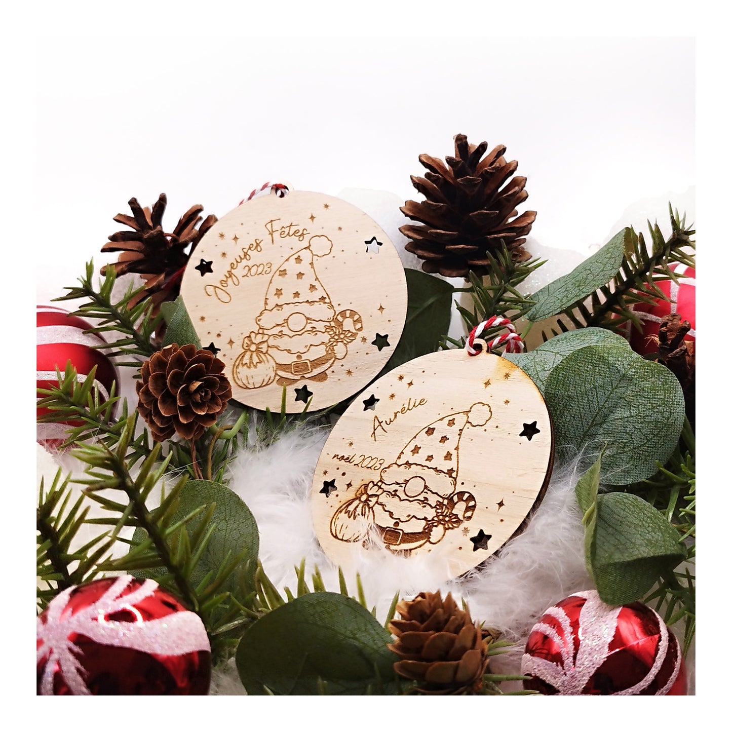 Boules de Noël Lutin