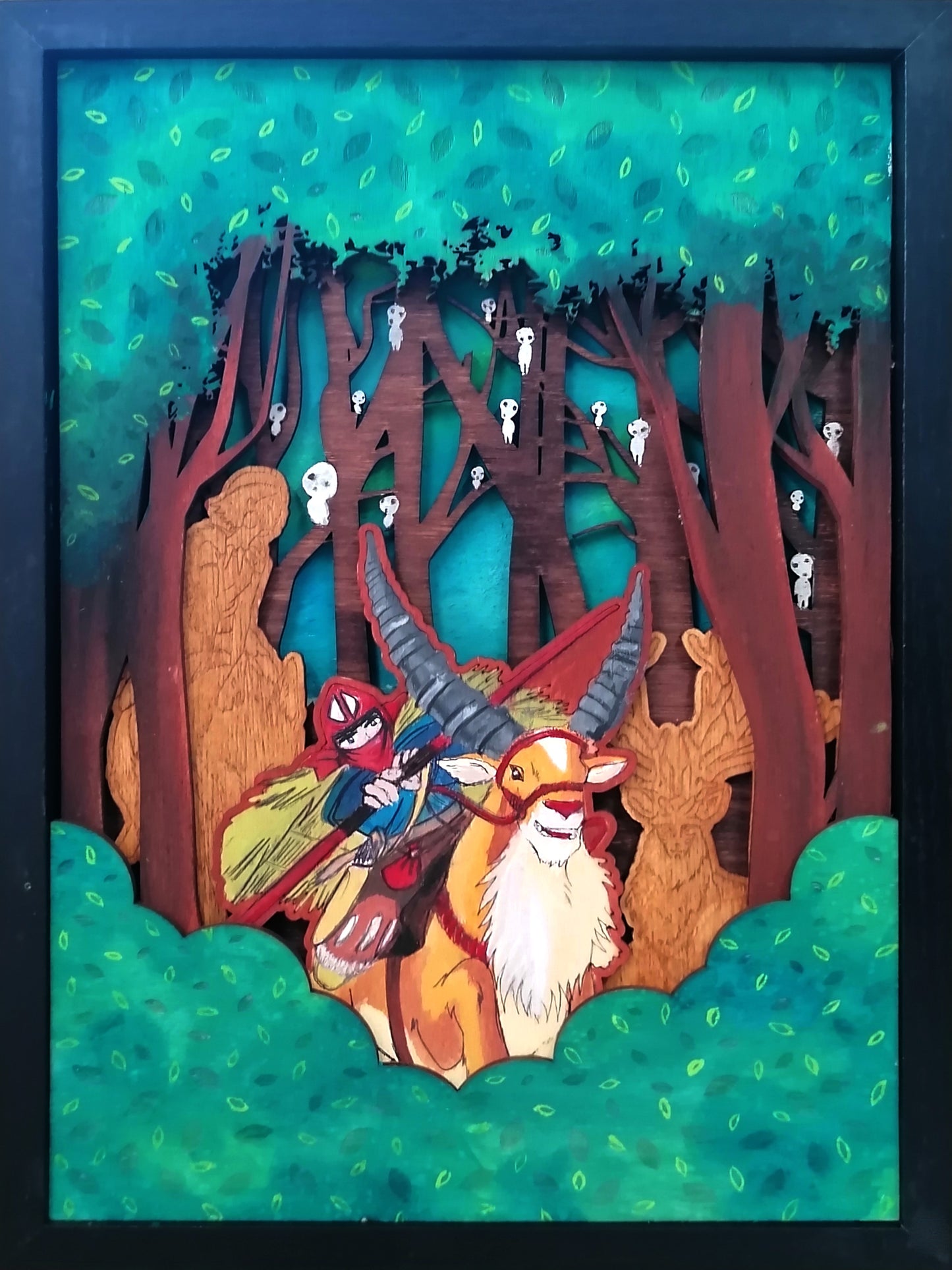 Cadre princesse Mononoke - Ashitaka
