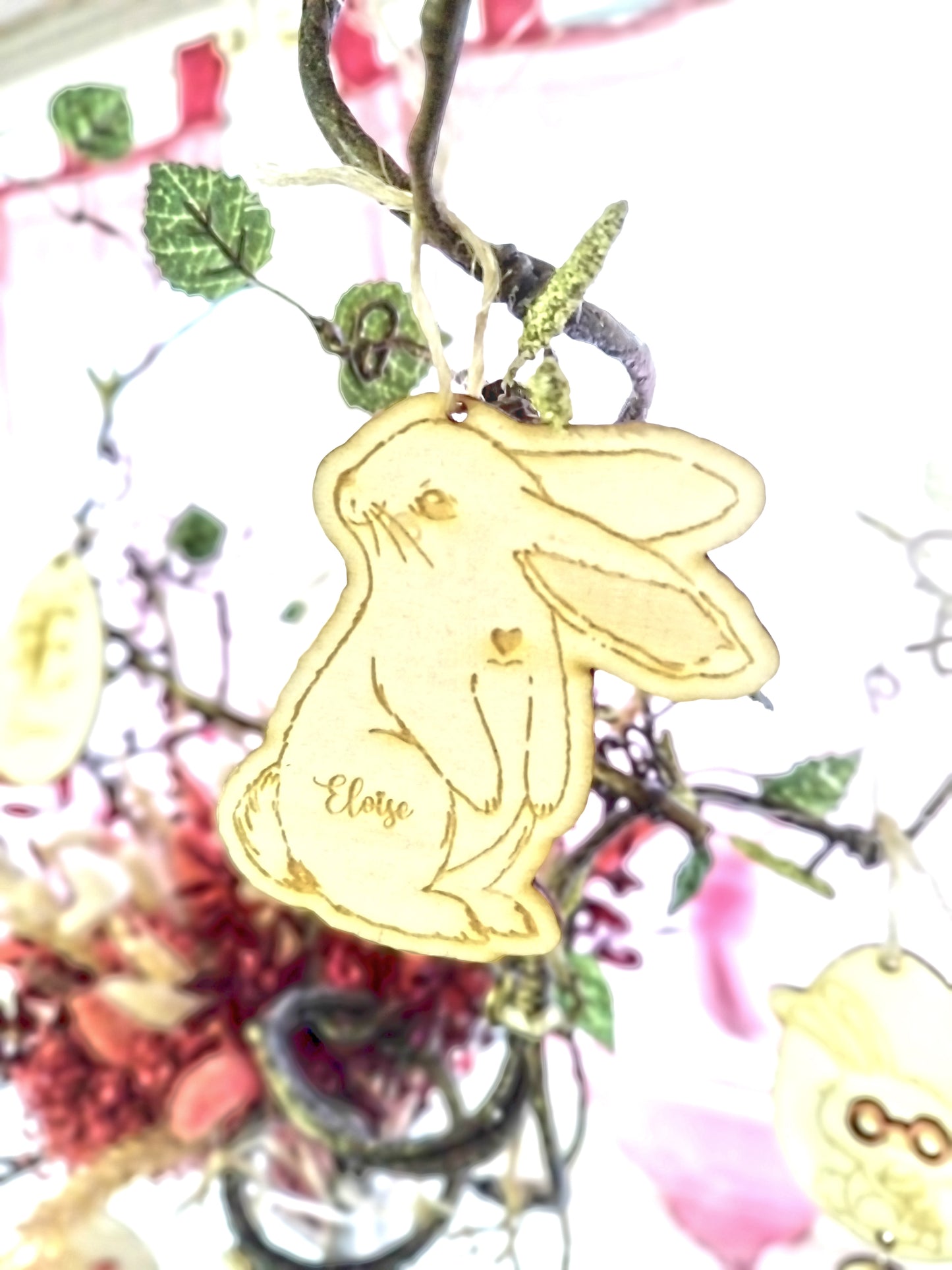 Lapin de pâques illustré