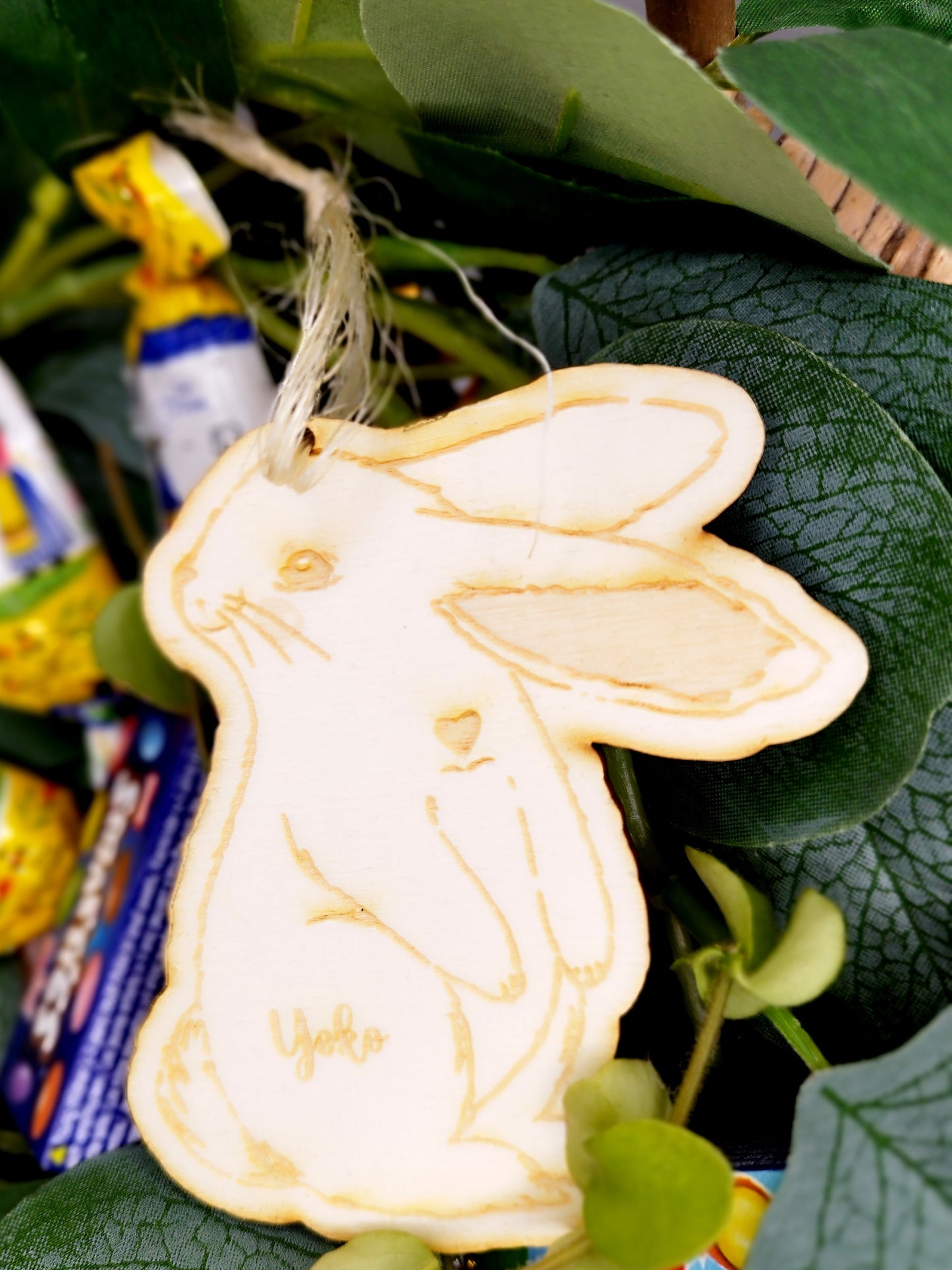 Lapin de pâques illustré