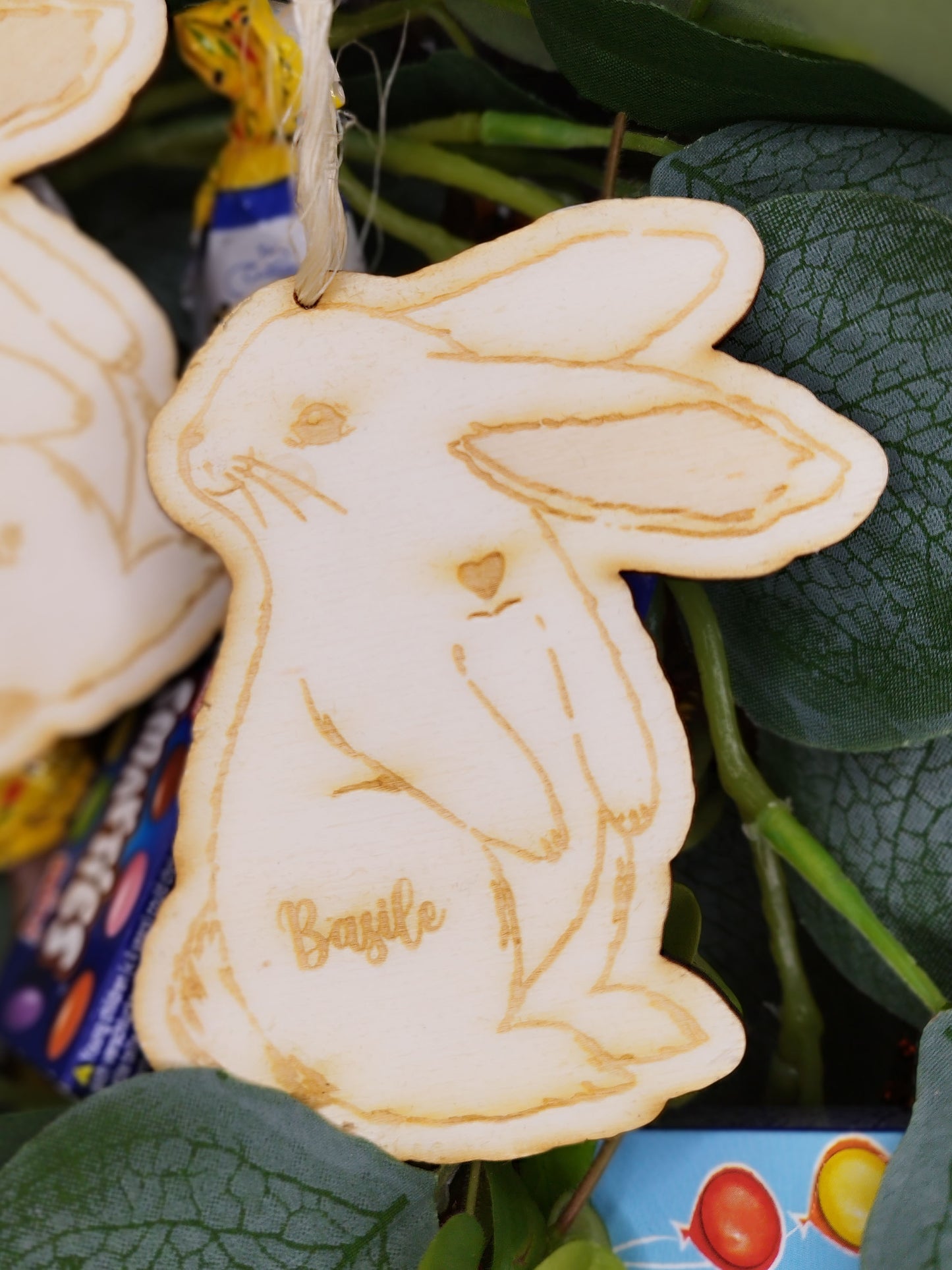 Lapin de pâques illustré