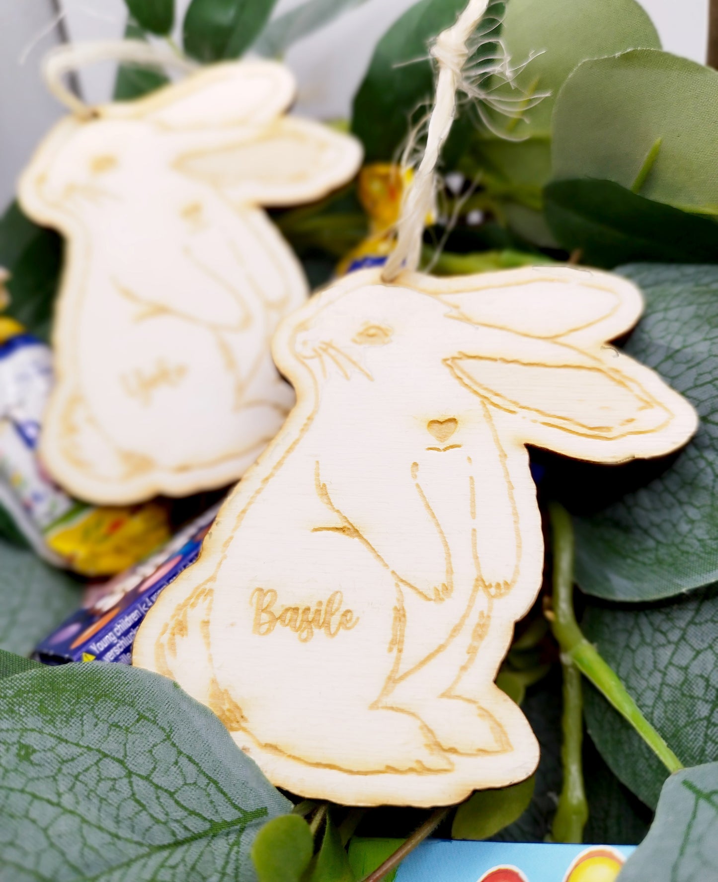 Lapin de pâques illustré