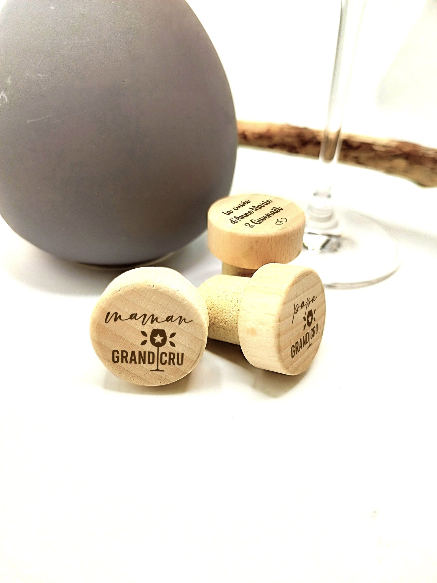 Bouchon de vin personnalisé