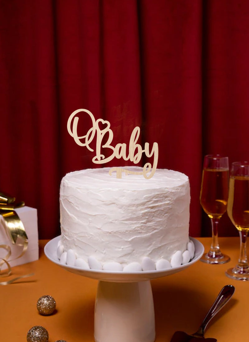 Cake topper Oh Baby