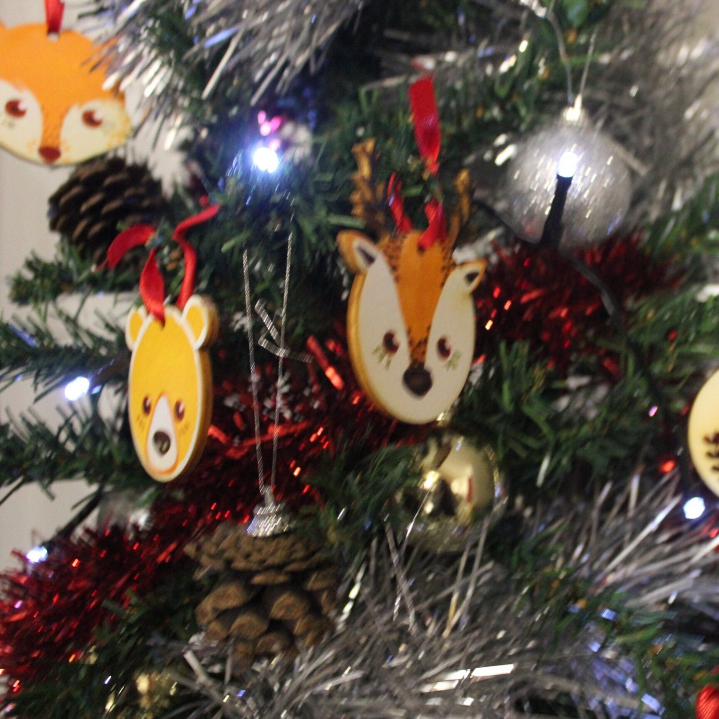les boules de Noël10 animaux