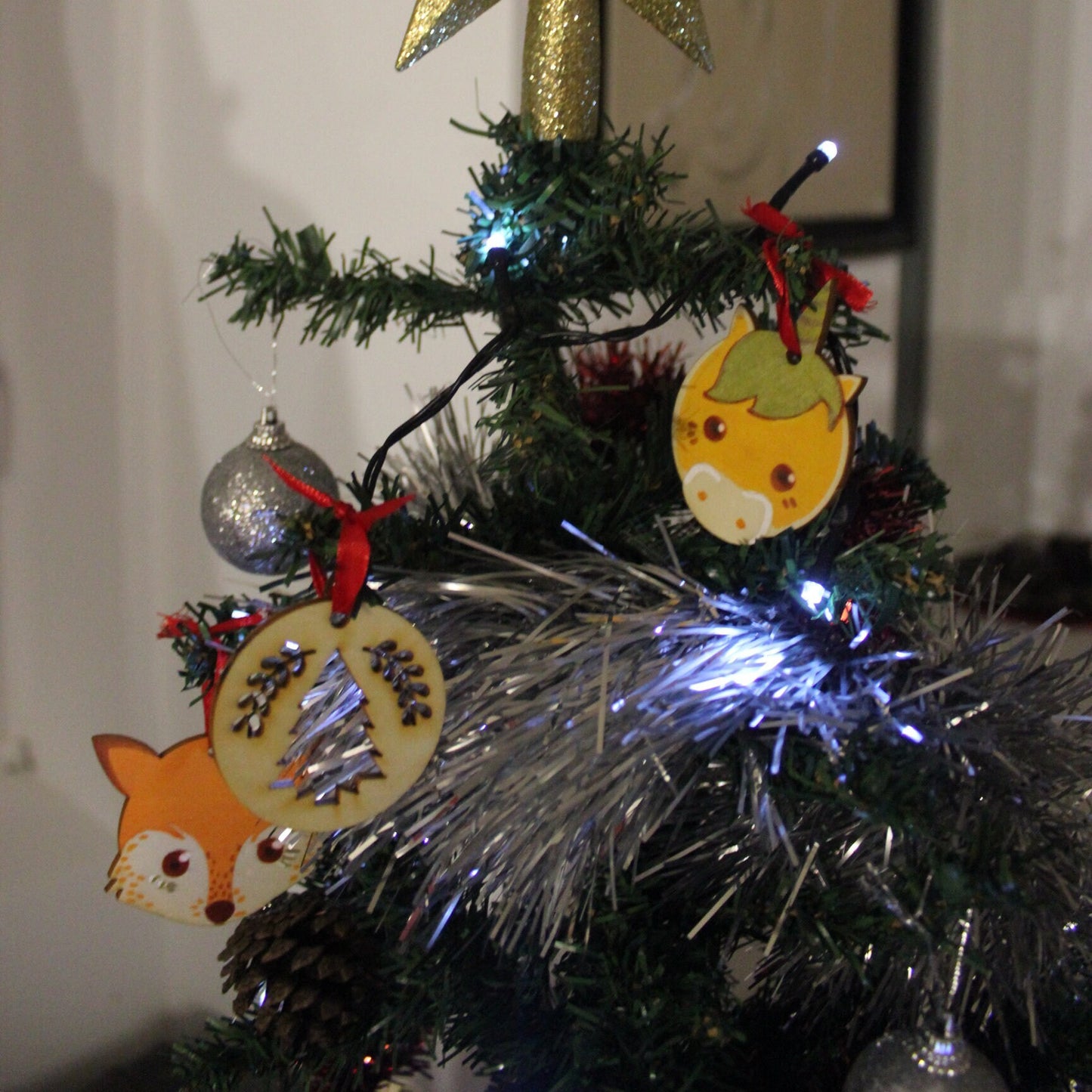 les boules de Noël10 animaux