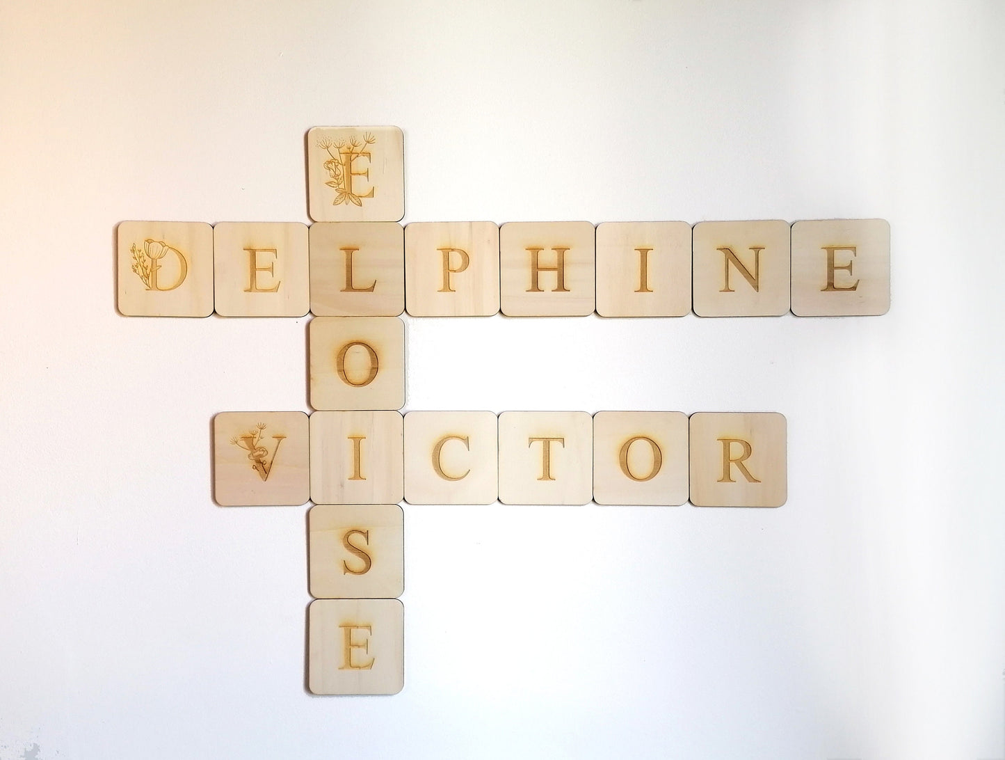 Les lettres SCRABBLE