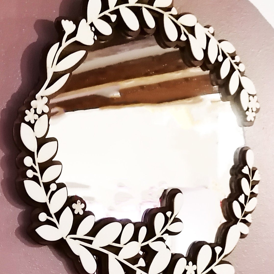 Miroir floral