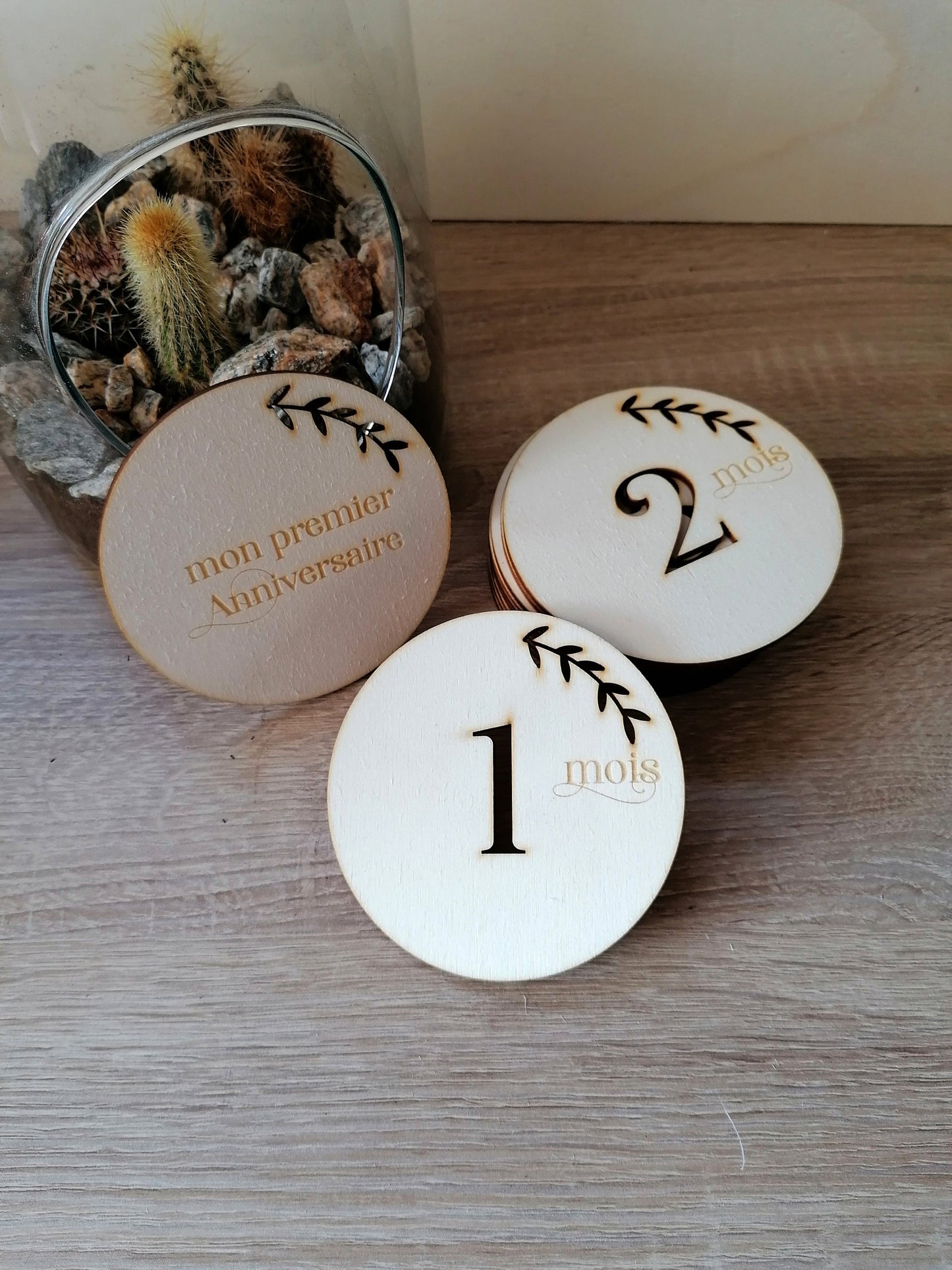 Carte étape en bois