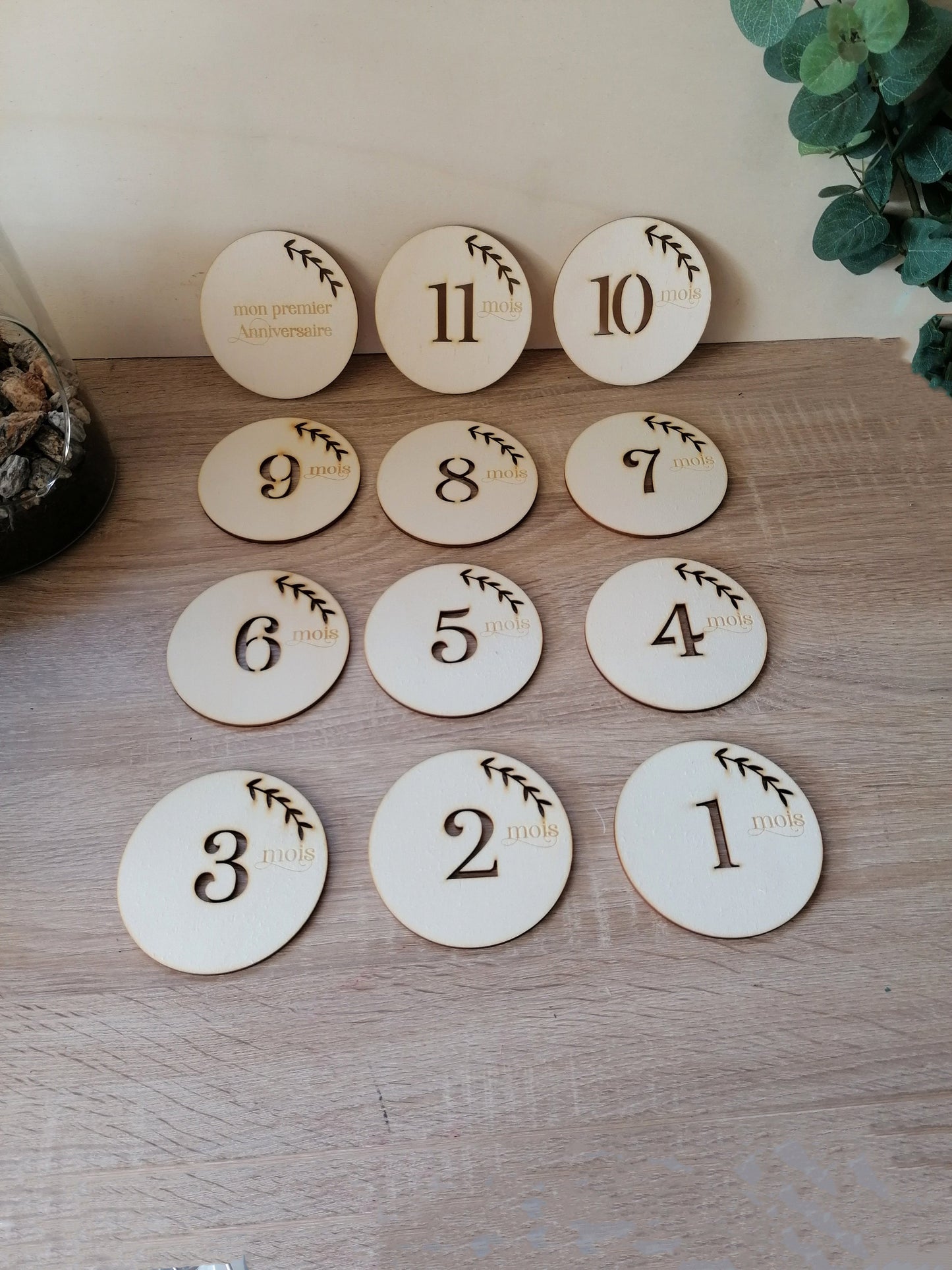 Carte étape en bois