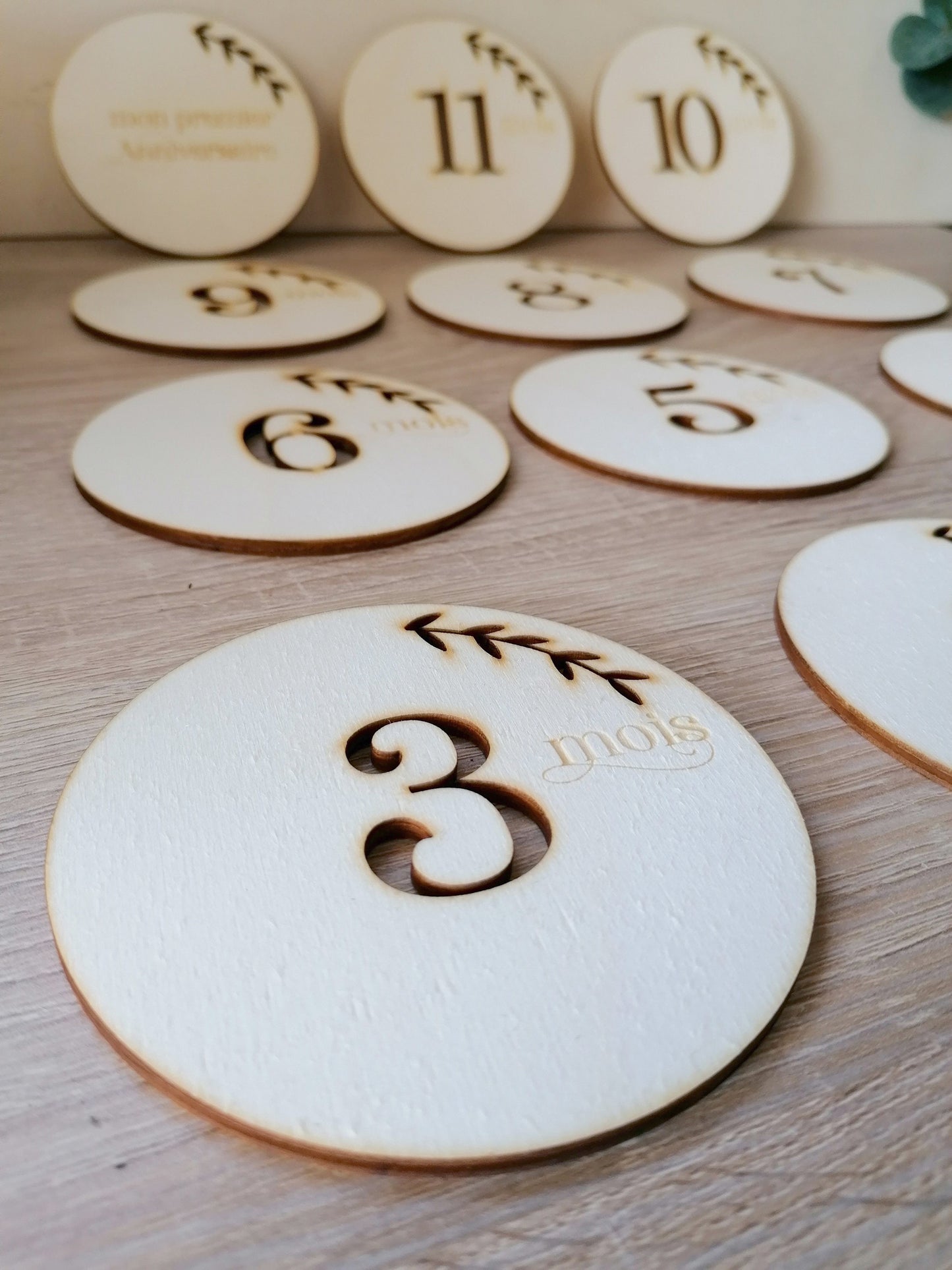 Carte étape en bois