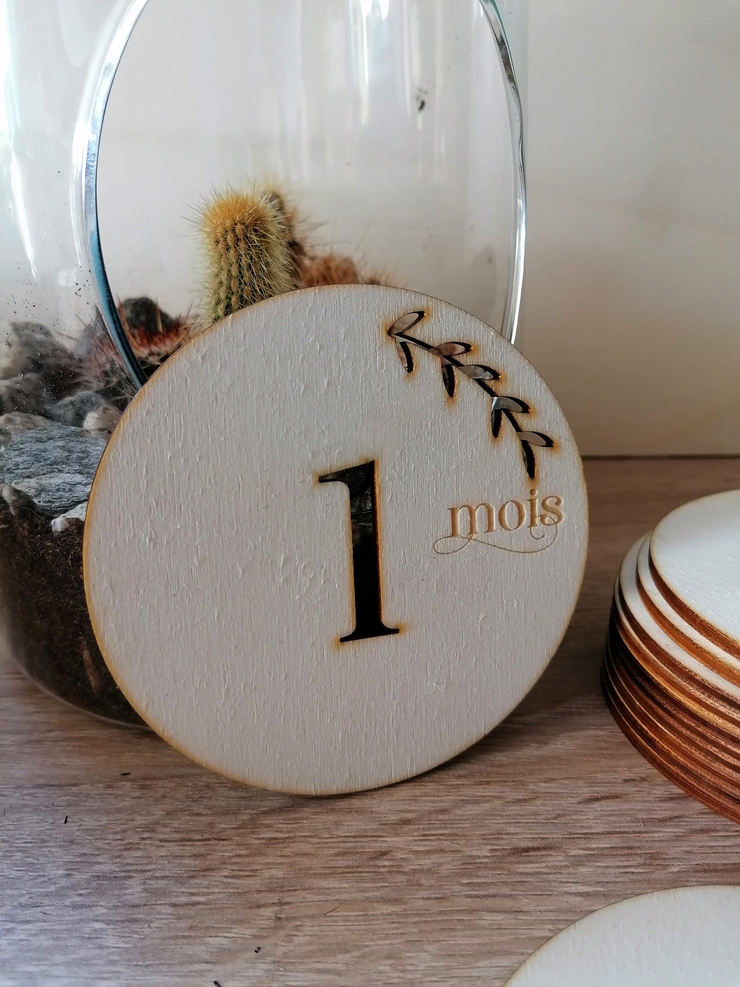 Carte étape en bois
