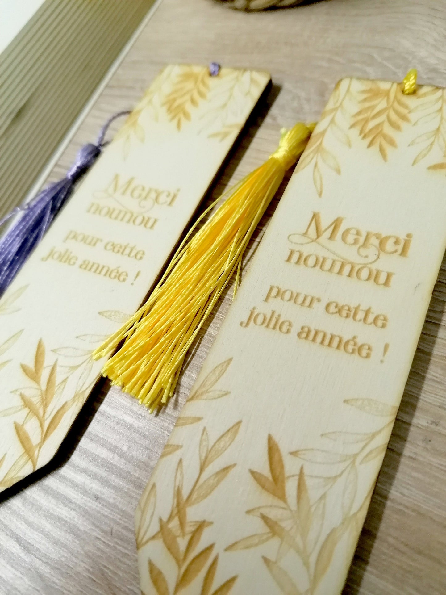 Marque page - merci nounou !