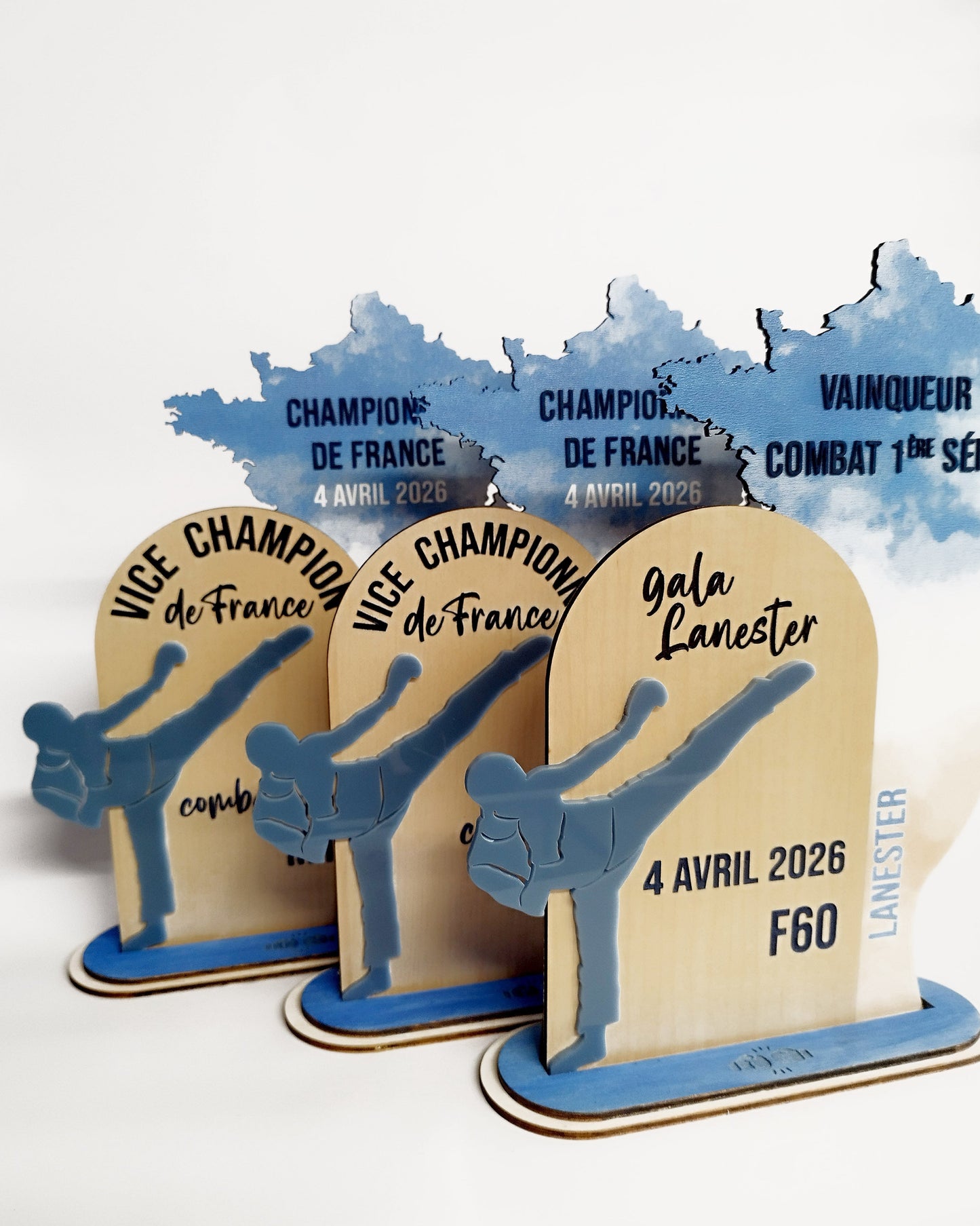 Trophées personnalisés