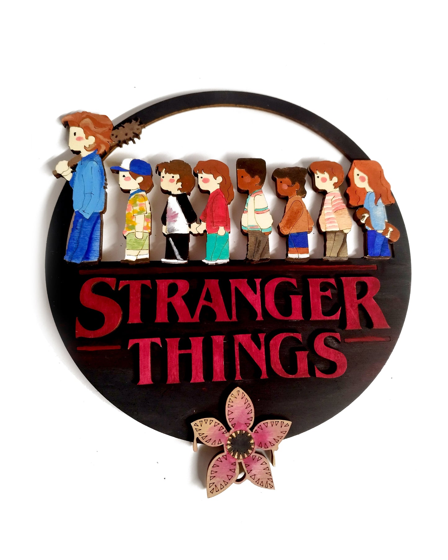 Kit créatif à peindre - DIY tableau - Stranger Things