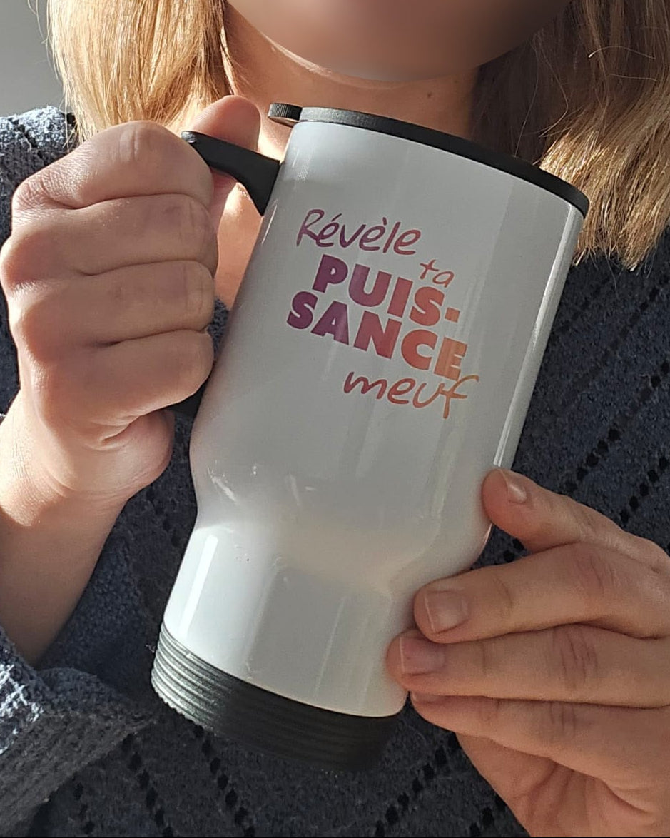 Mug thermos à personnaliser