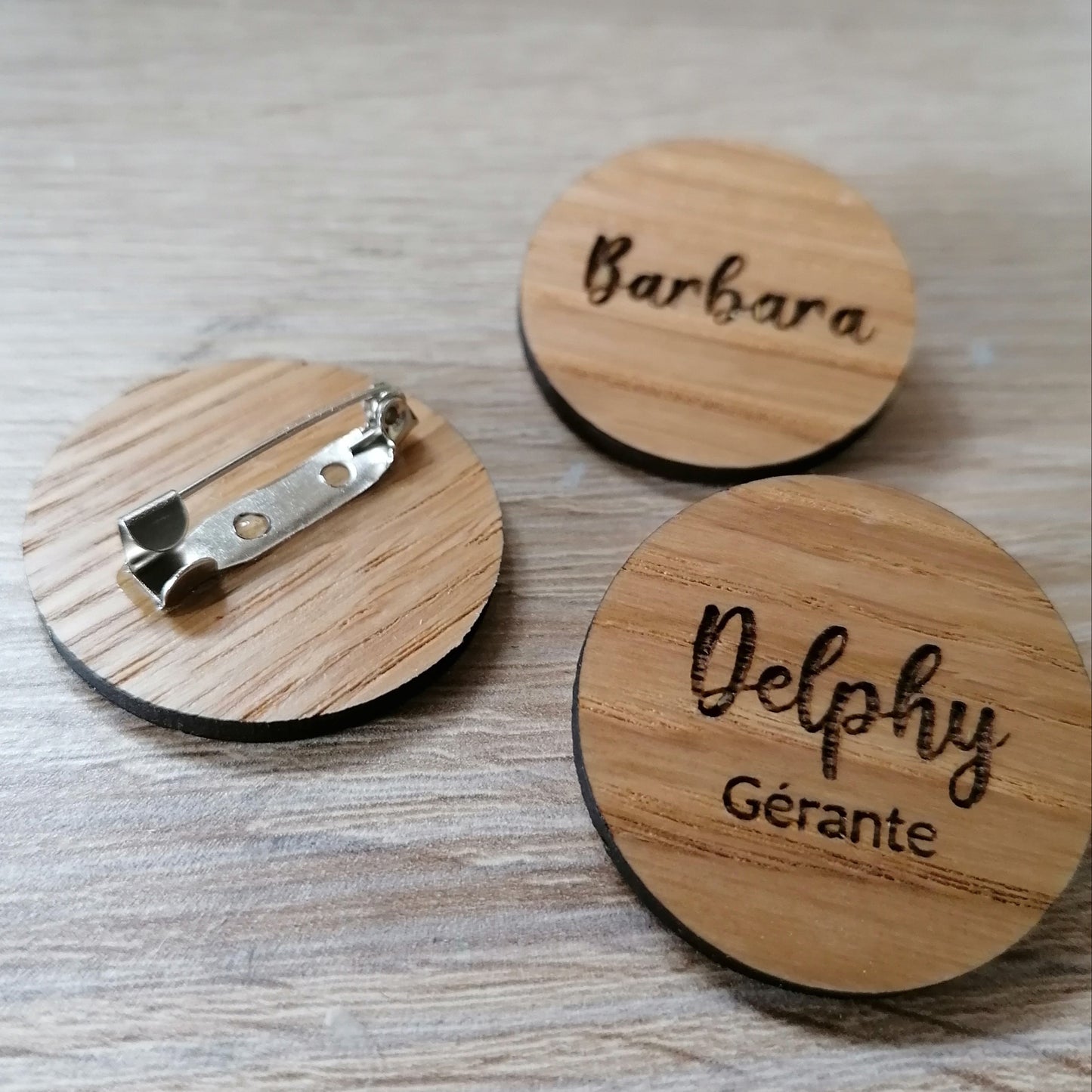 badges à personnaliser
