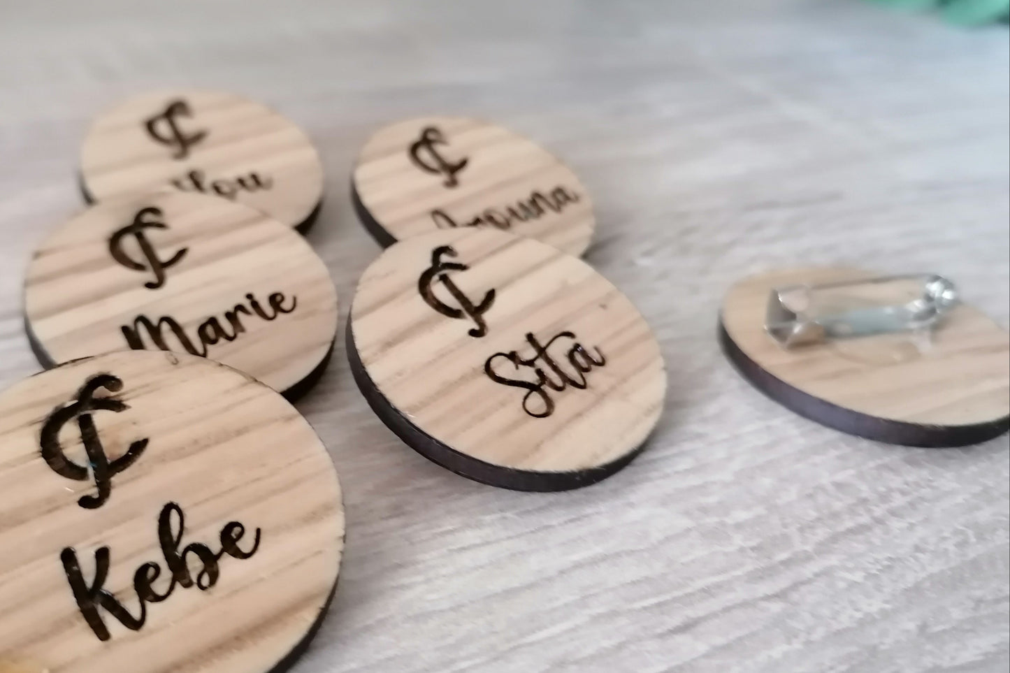 badges à personnaliser
