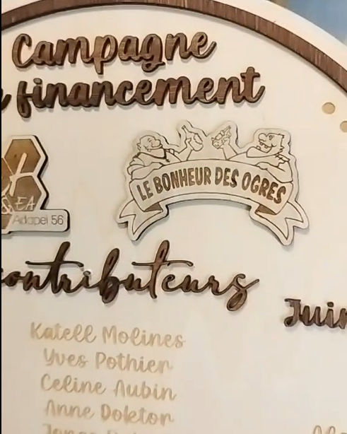 Panneau intérieur en bois - personnalisé