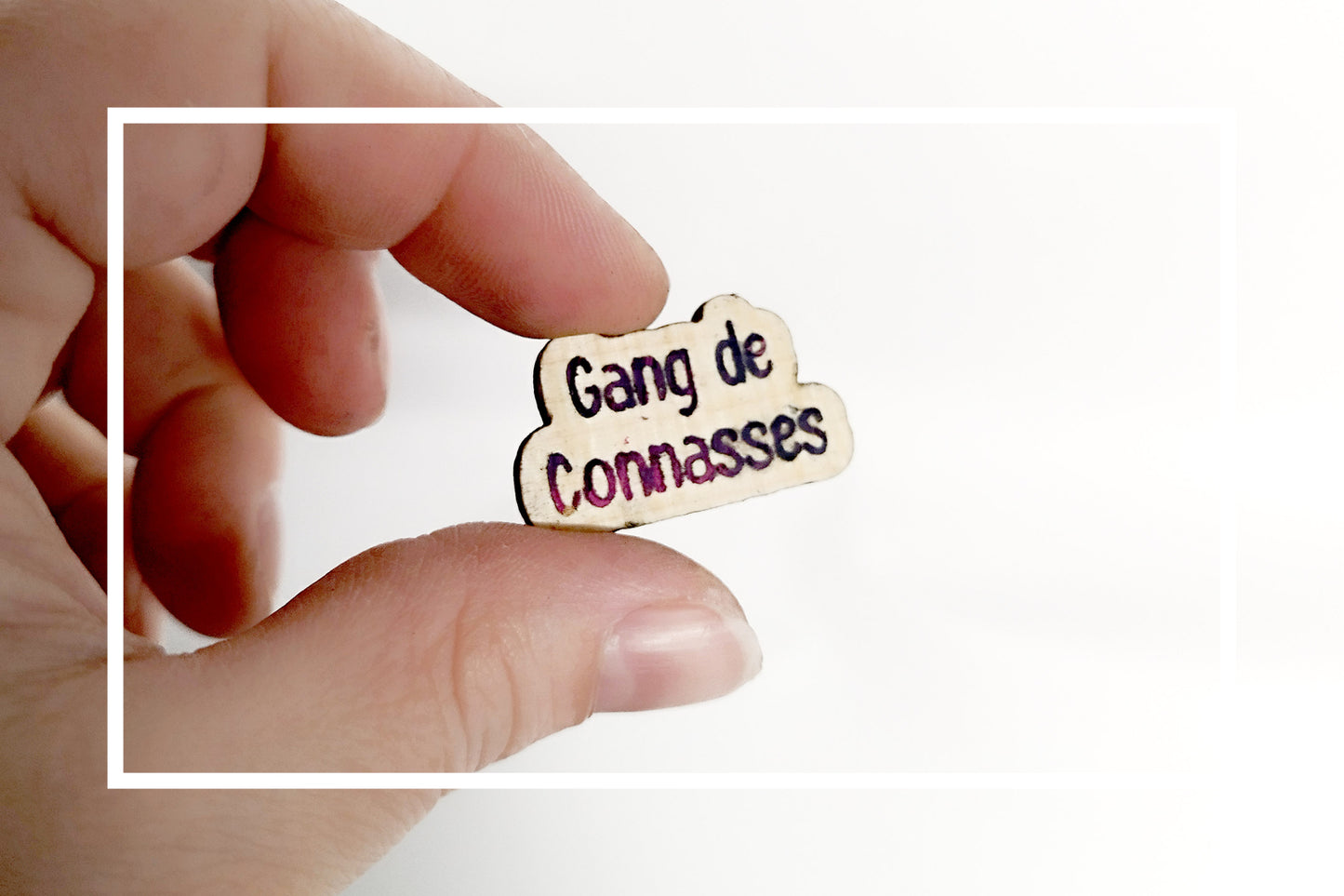 Pin's à message - Collection Girl BOSS