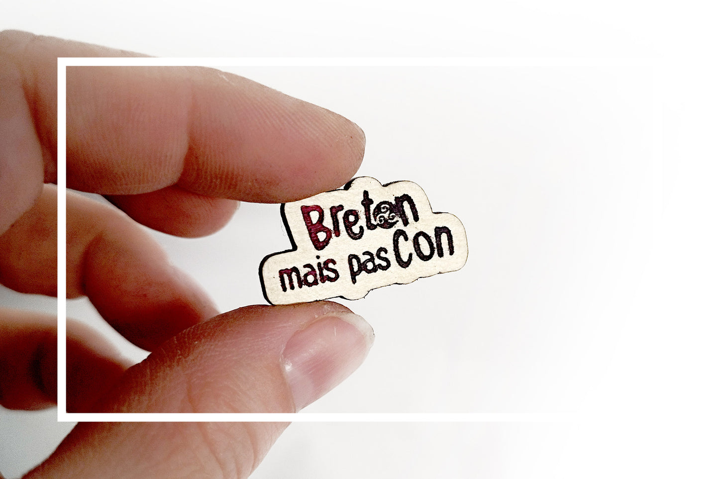 Pin's à message - Collection Bzh