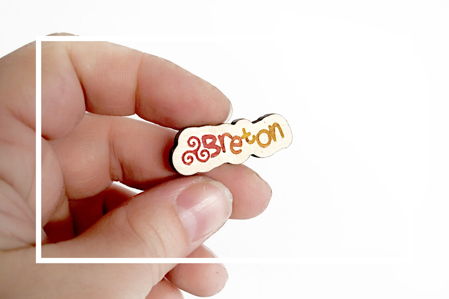 Pin's à message - Collection Bzh