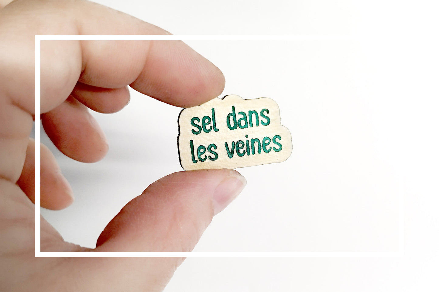 Pin's à message - Collection Bzh