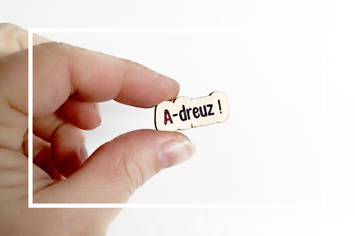 Pin's à message - Collection Bzh