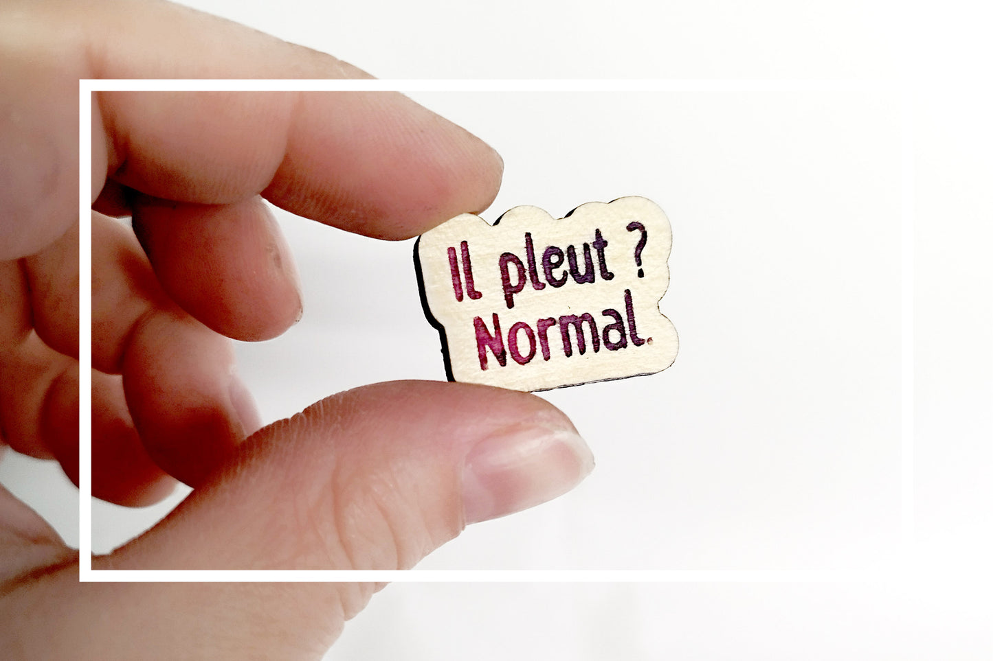 Pin's à message - Collection Bzh