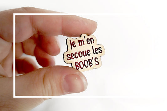 Pin's à message - Collection Girl BOSS