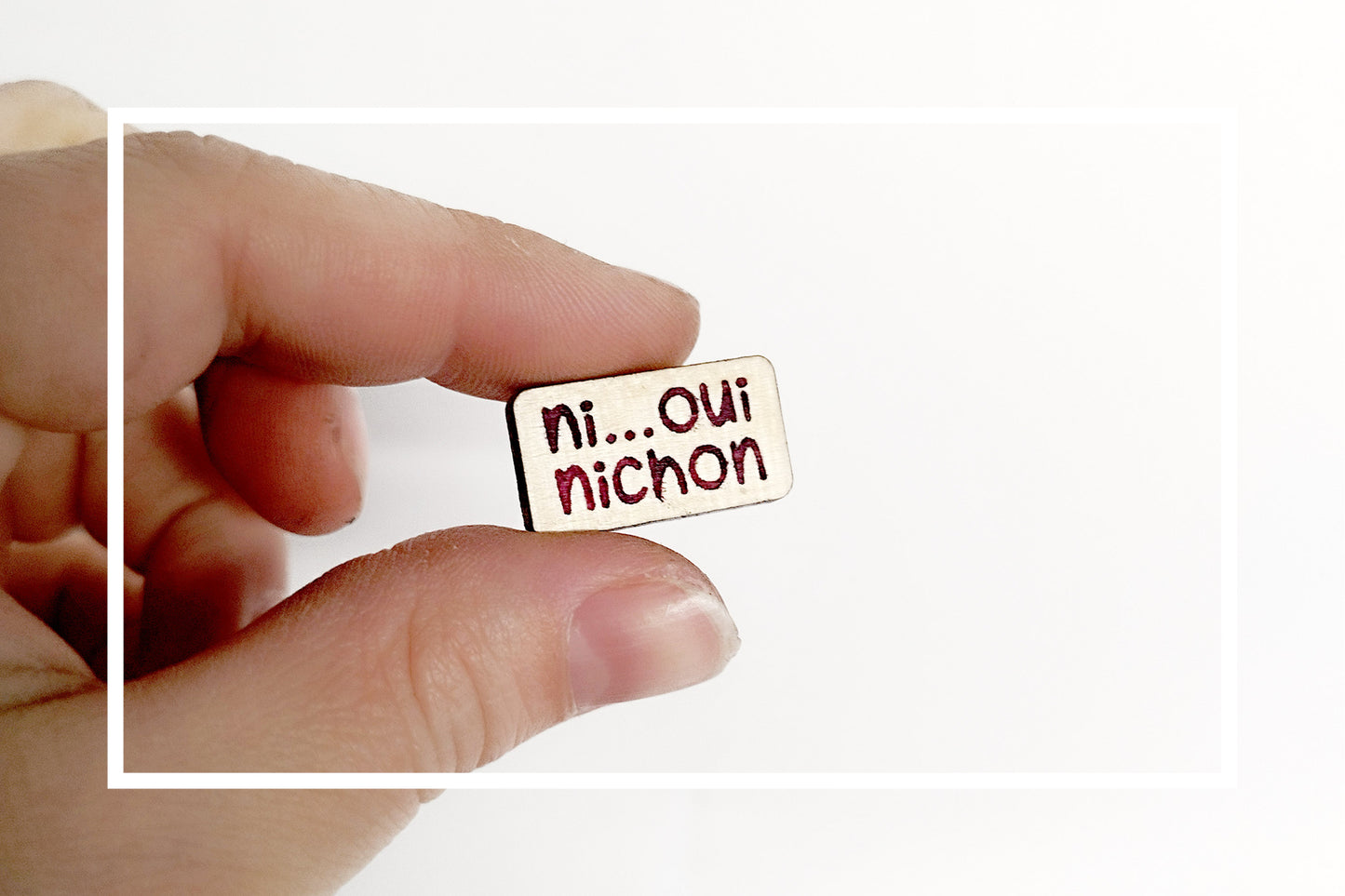 Pin's à message - Collection Girl BOSS