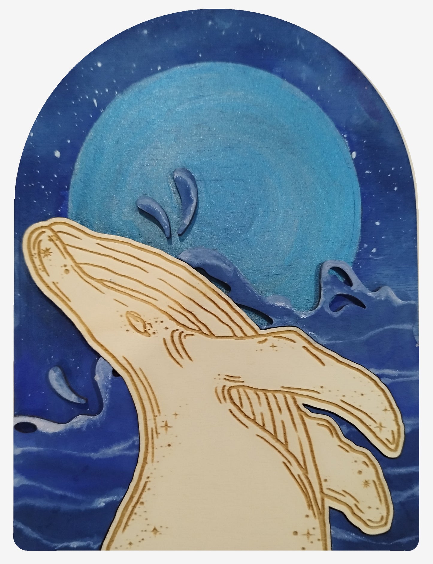 Baleine galaxie bleue