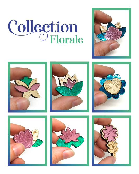 Pin's Collection Florale