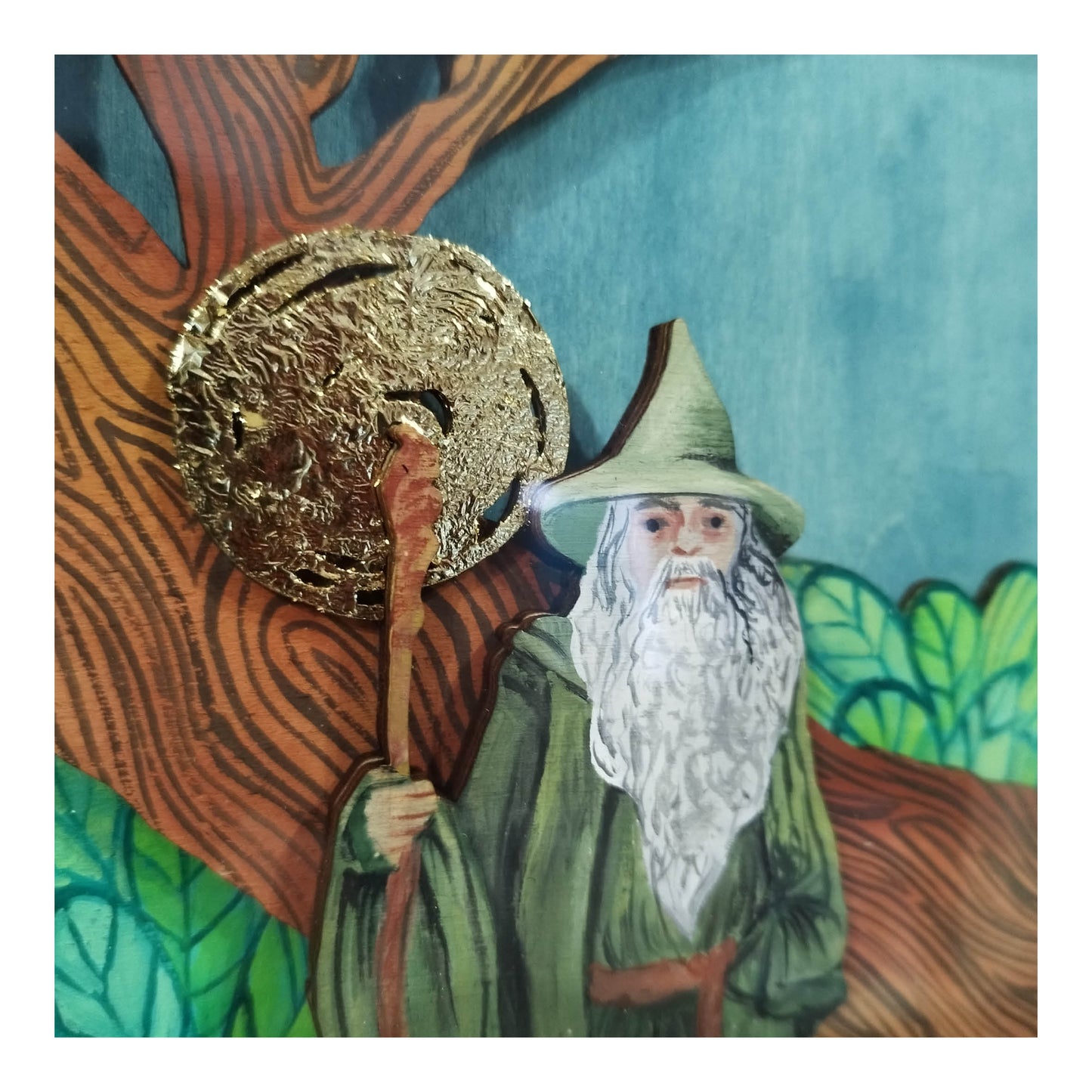 Gandalf et sa dorure