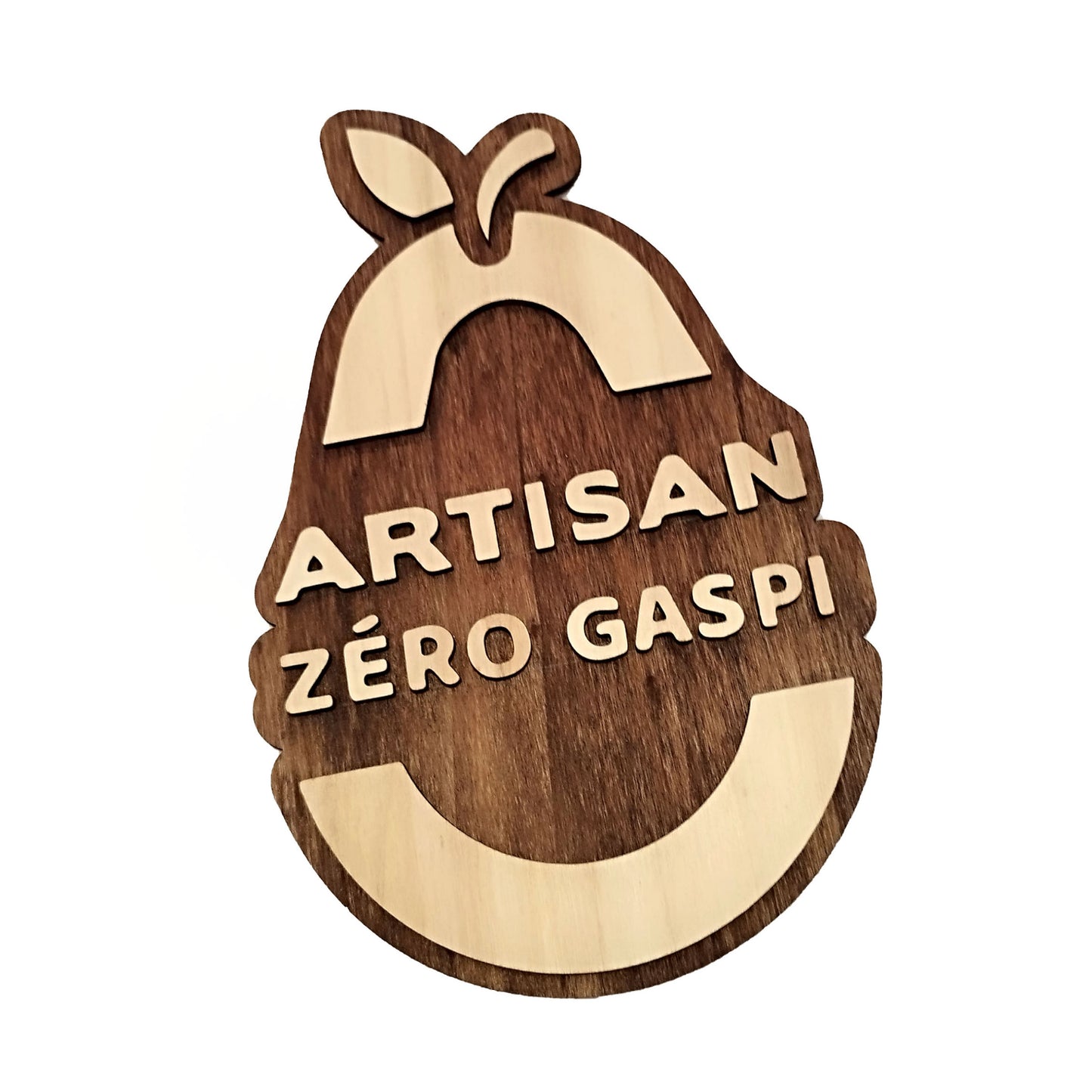 Signalétique personnalisée en bois